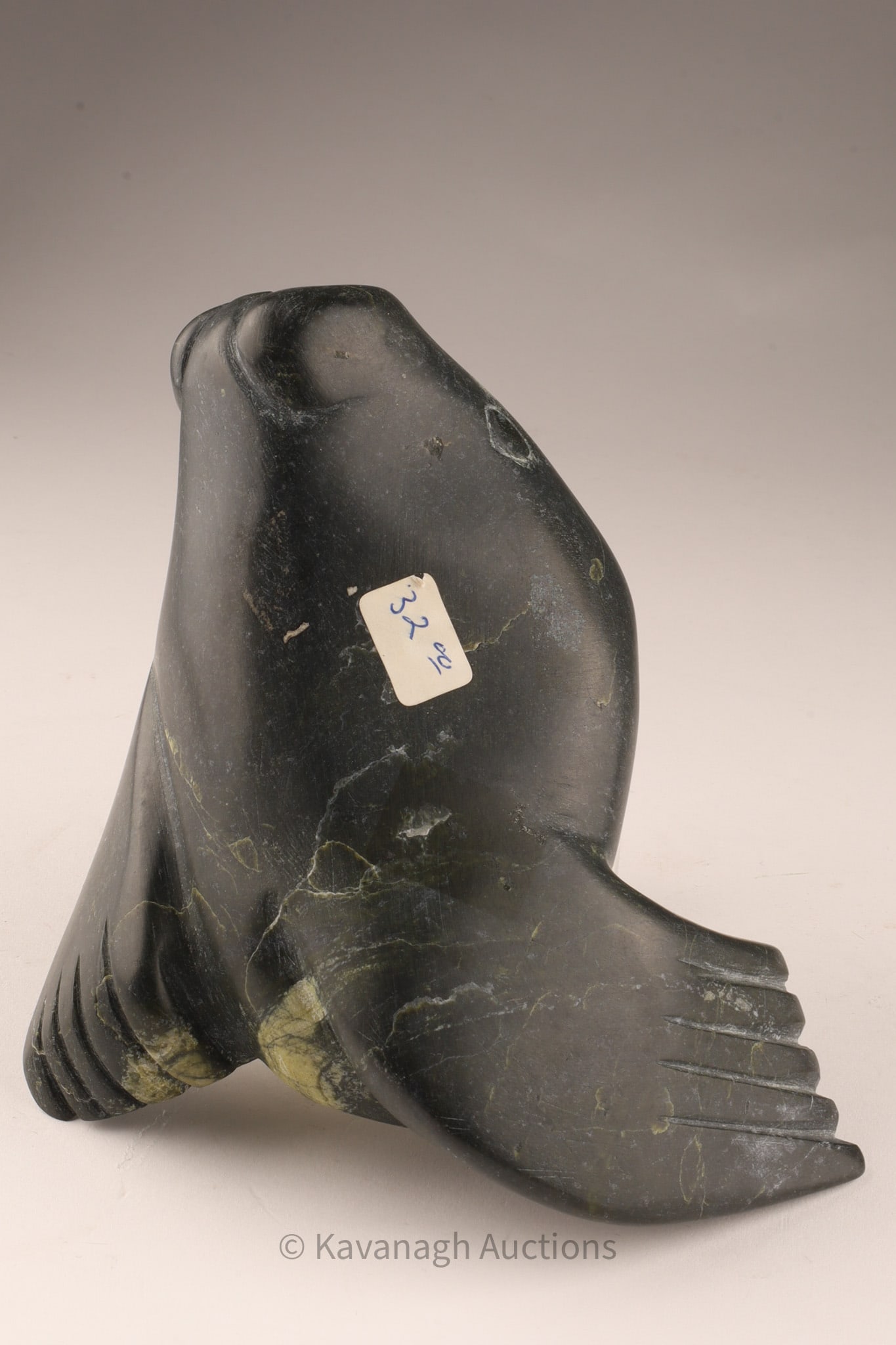 Inuit Stone Sculpture of a Stylized Bear (1 of 5)