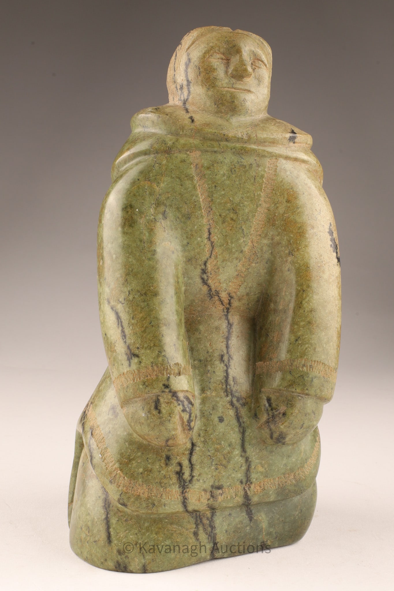 Inuit Carved Stone Figure of a Standing Person (1 of 9)