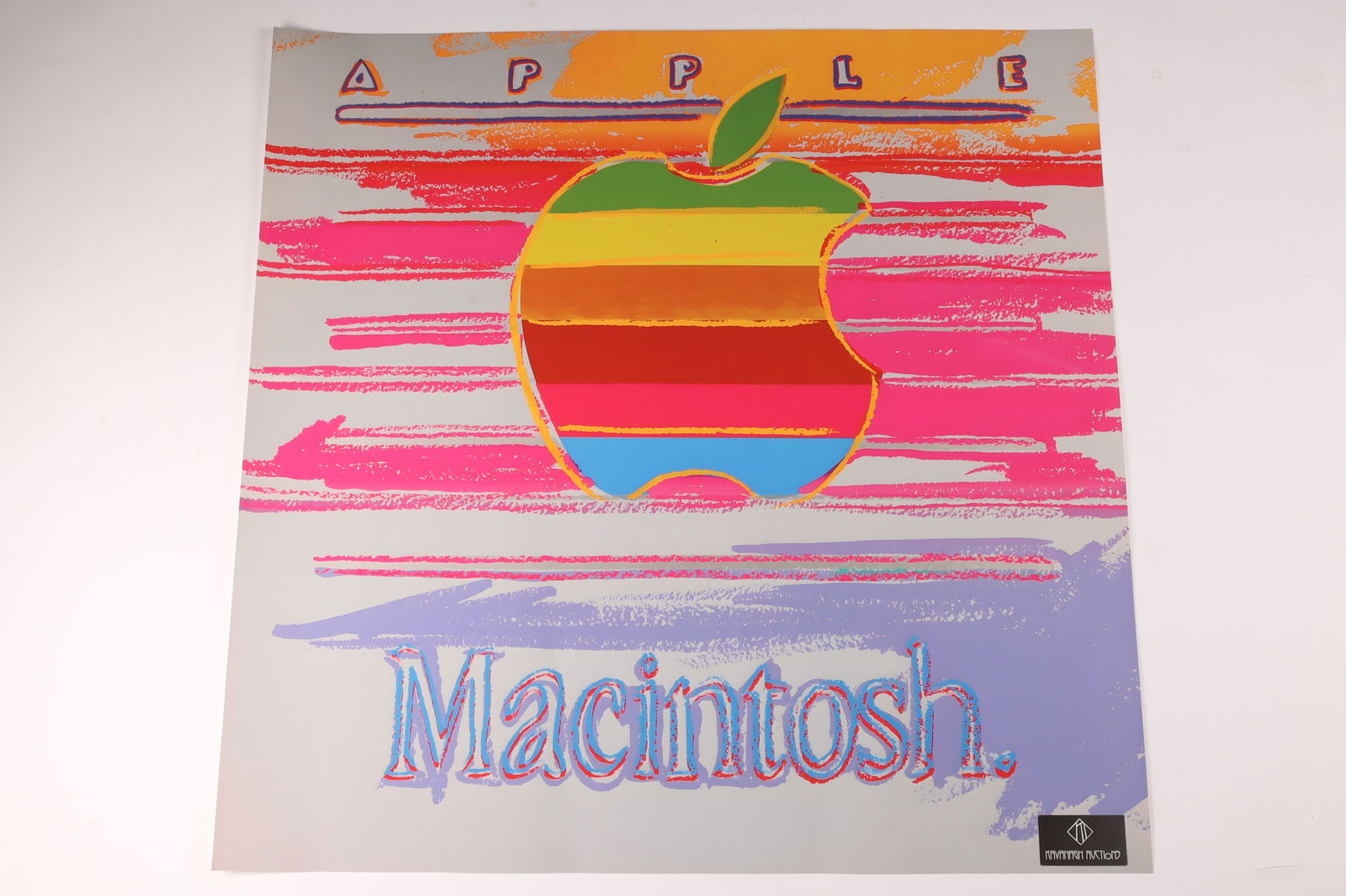 ANDY WARHOL (American, 1928-1987) Apple (Macintosh), 1985 Trial Proof, Feldman stamp, F&S II.359 (1 of 4)