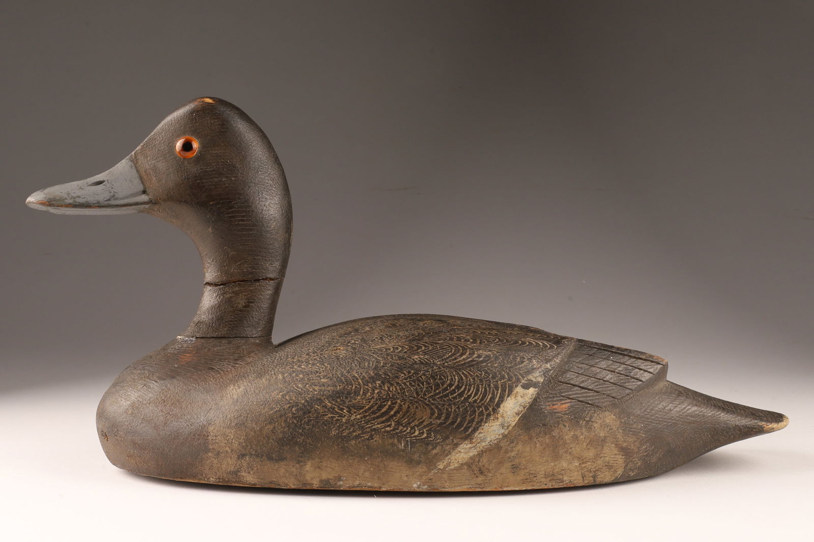 Nichol Blue Bill Duck Decoy from Ontario, Canada (1 of 10)