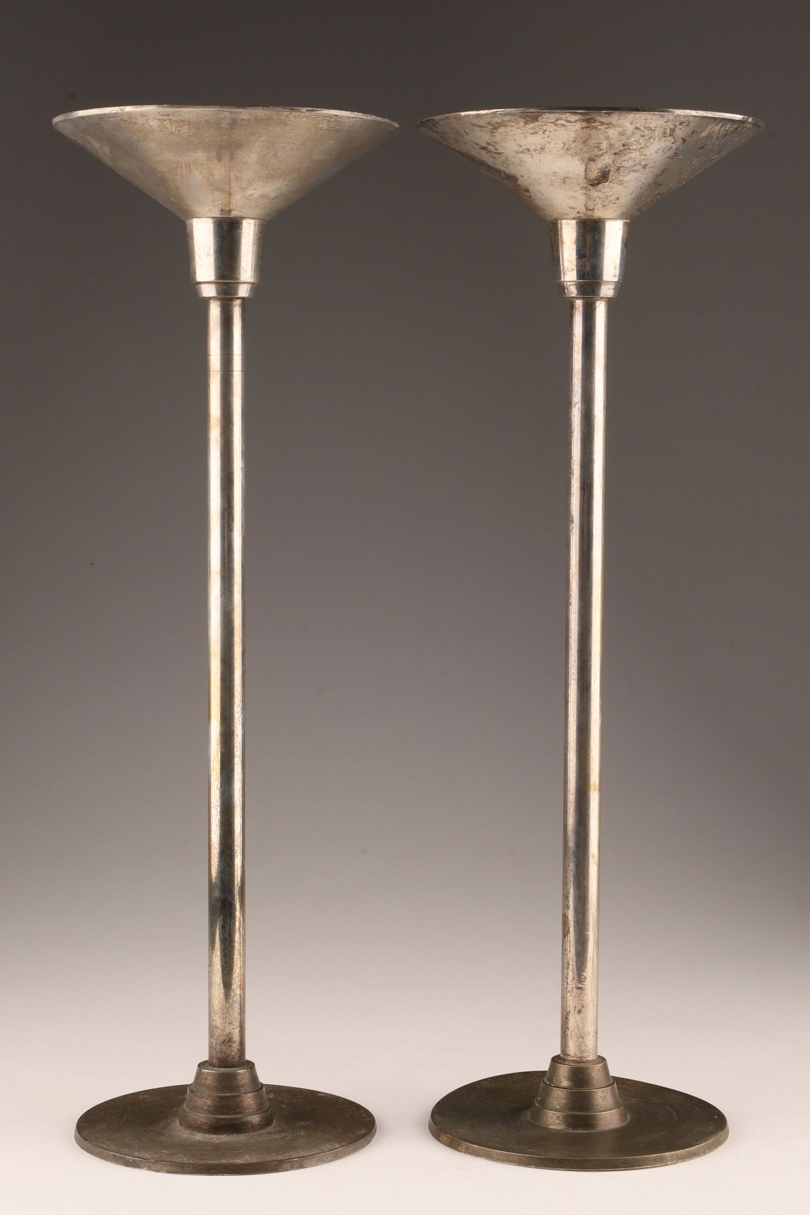 Pair of Vintage Art Deco Style Candlesticks (1 of 10)