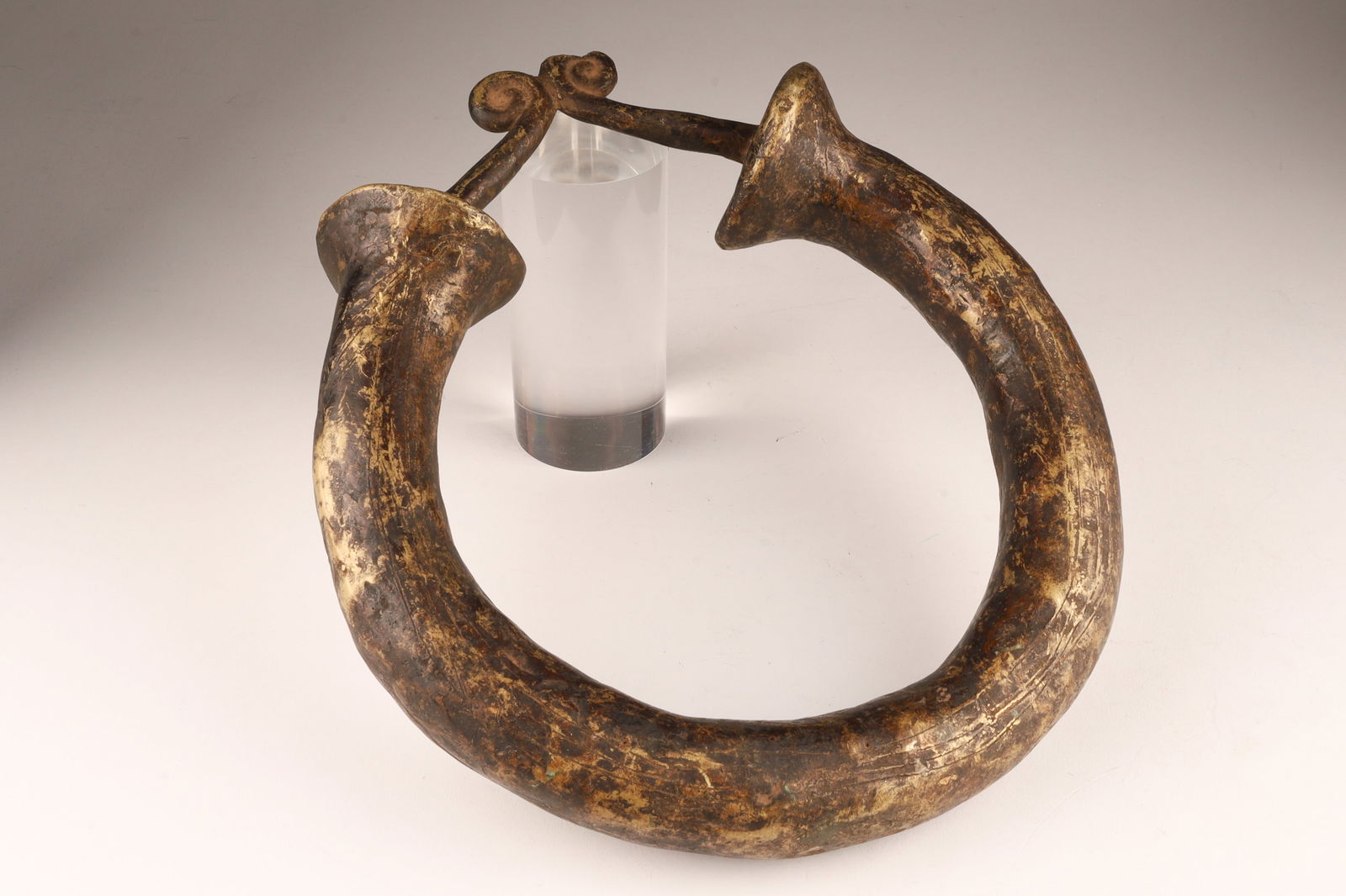 West African Bronze Currency Torque (Manilla), 9 in. (1 of 6)