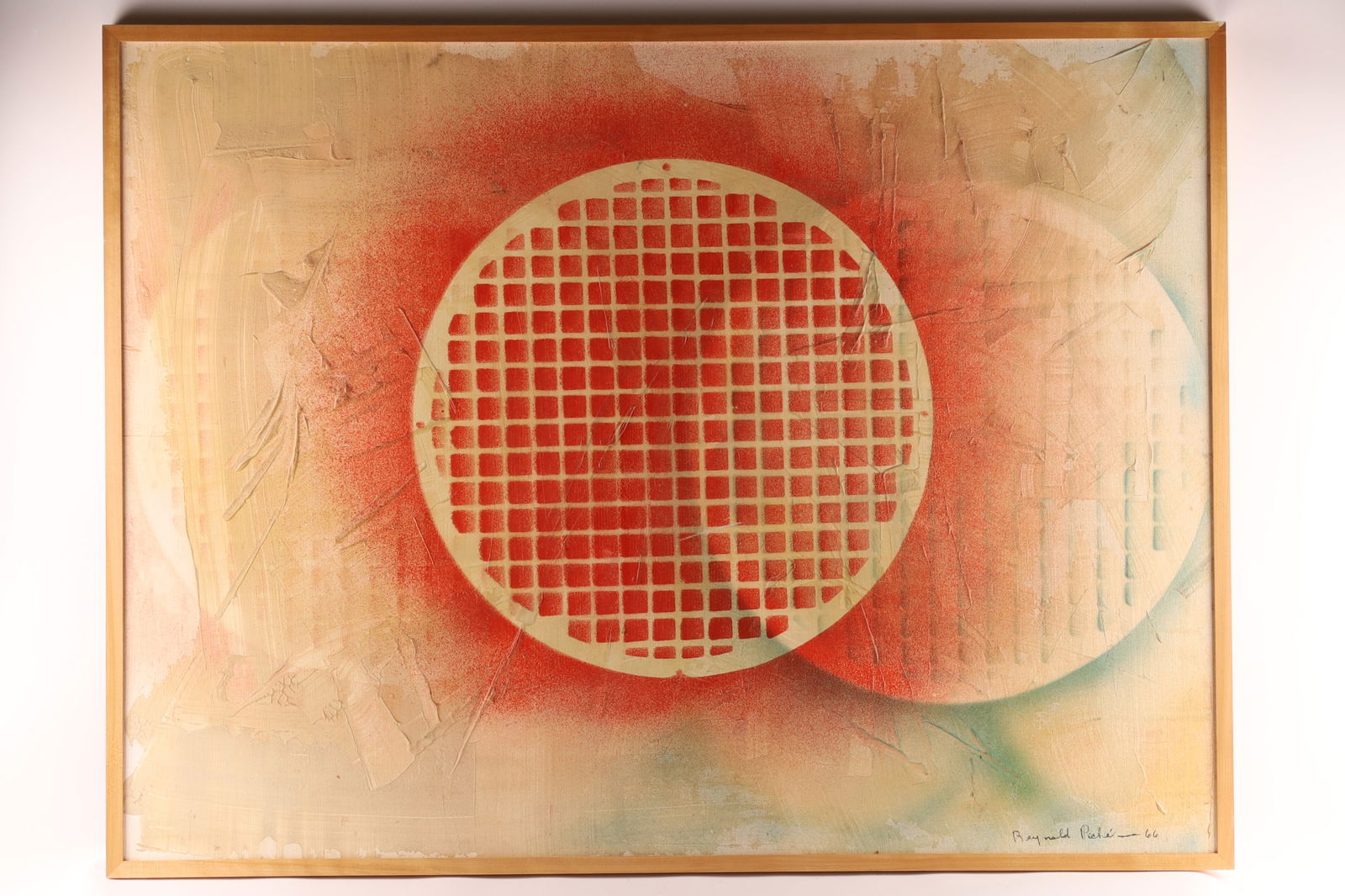 Reynald Piché (b. 1931), Hétérocosme Collectif, 1966, Geometric Abstraction Painting (1 of 7)