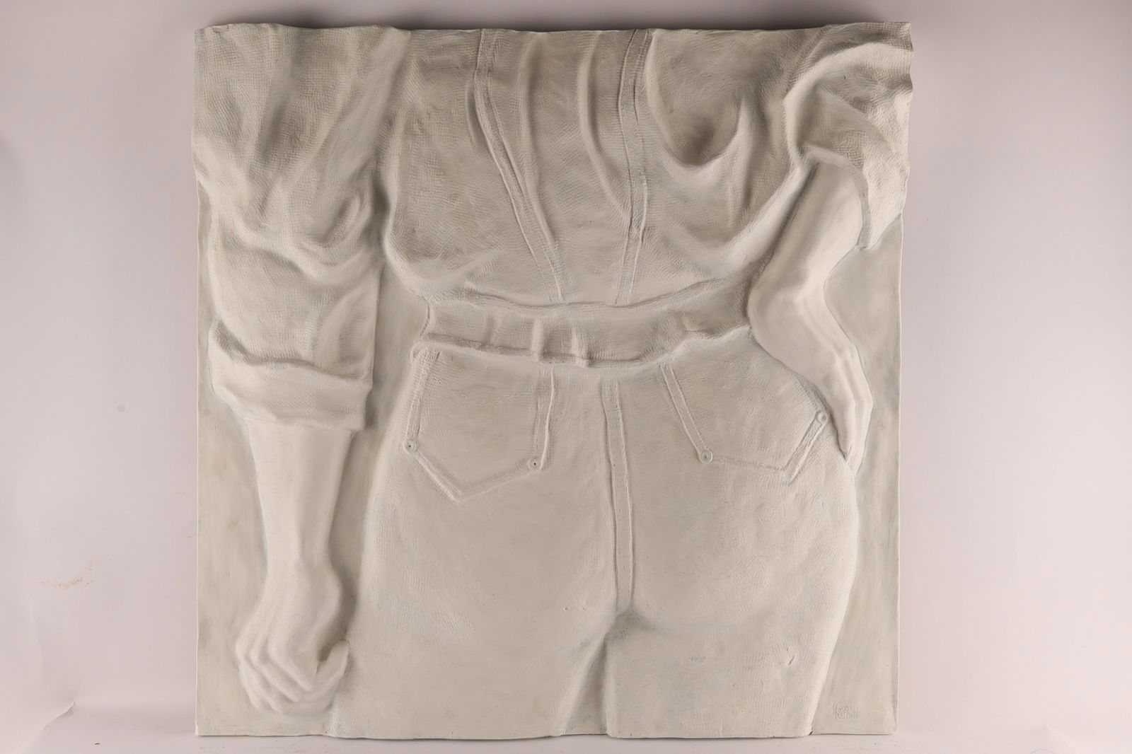 Large 1988 Pyrofoam Bas-Relief “Jeans – Butt Shot (1 of 8)