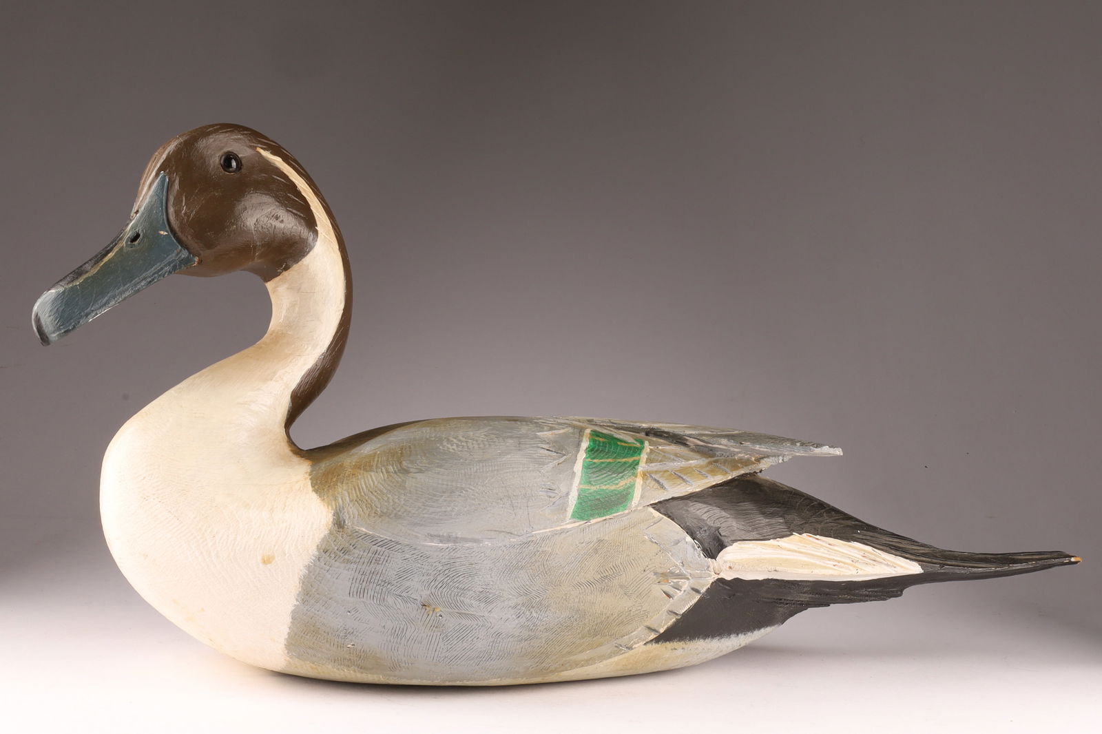 Pintail Drake Duck Decoy Alicide Leroux Riviere Beaudette Quebec (1 of 9)