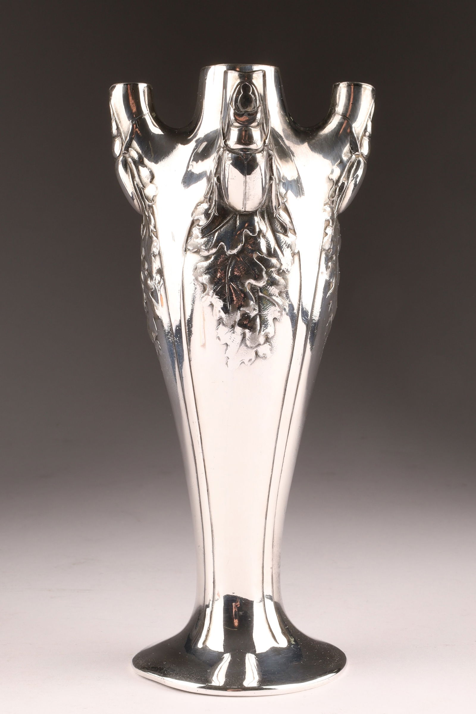 Christofle, Orfèvrerie Gallia, Paris, c. 1900 — Art Nouveau Silver-Plated “Scarab and Oak (1 of 7)