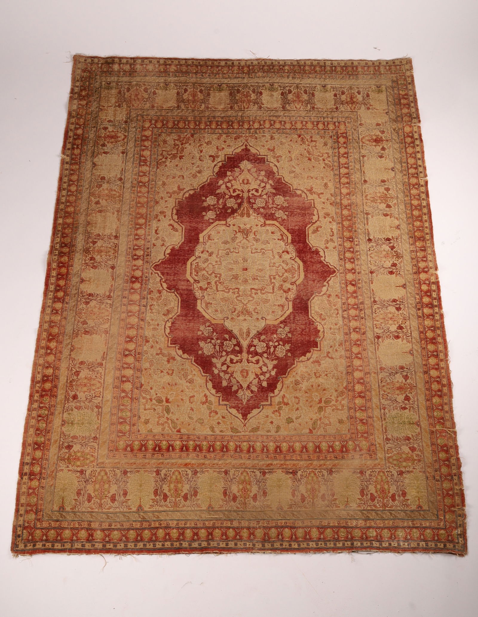 Middle Eastern Turkish Oushak-style Area Rug (1 of 6)