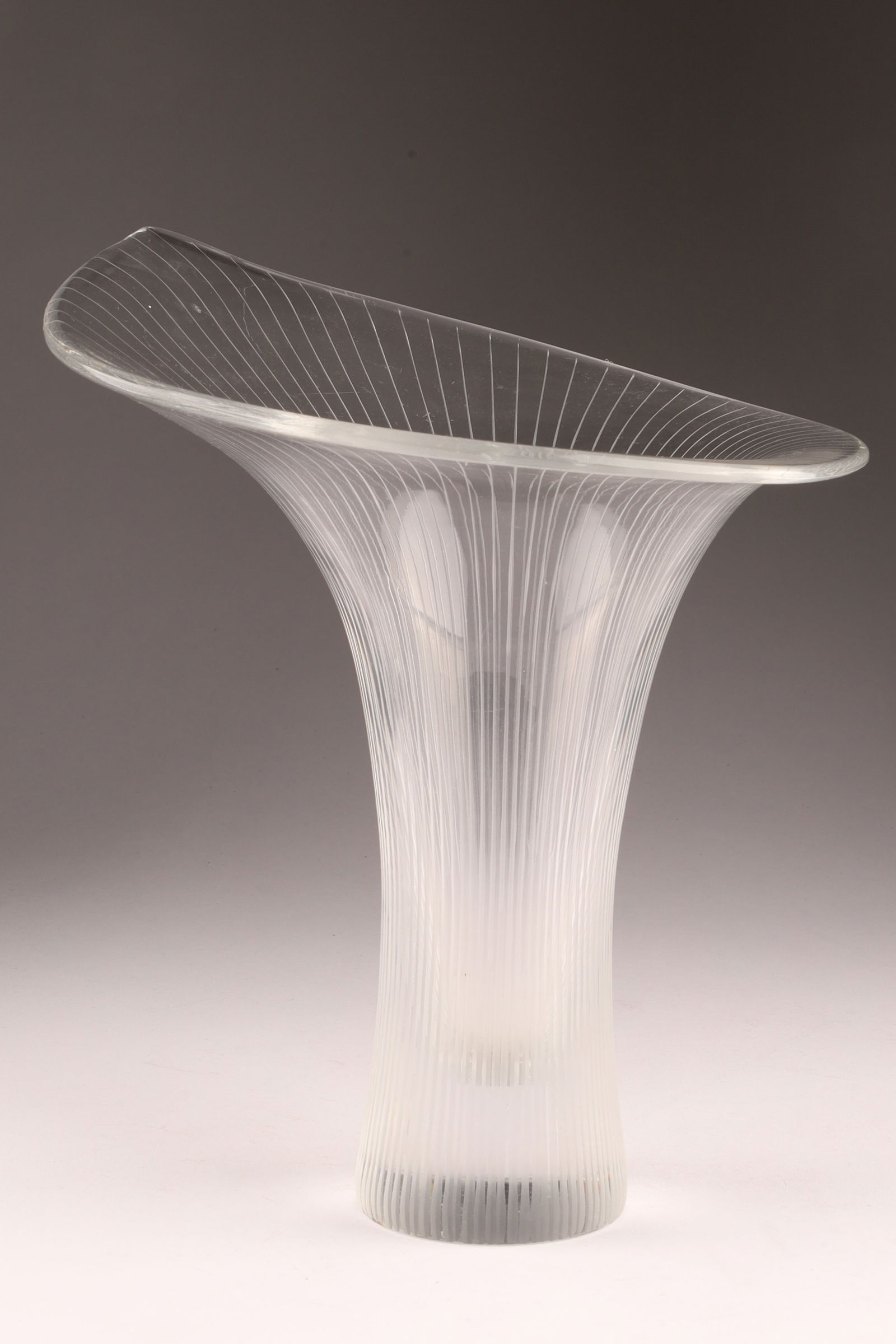 IITTALA TAPIO WIRKKALA Finnish 'Kantarelli' Glass Vase Large (1 of 6)