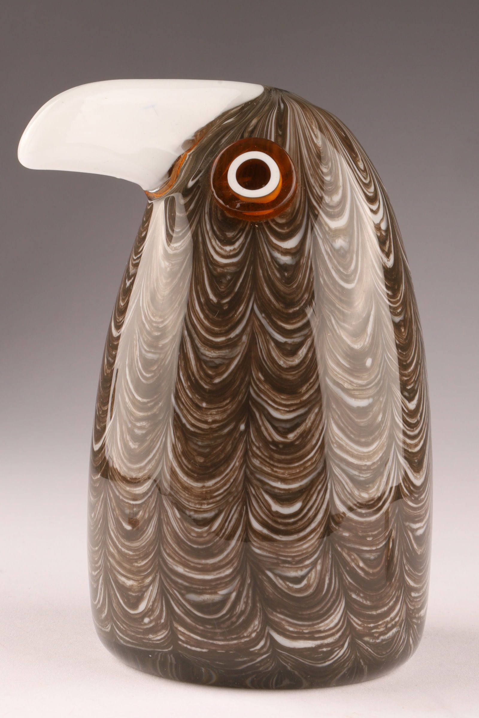 BAROVIER & TOSO Murano Neolitico Glass Bird Figurine, 1950s (1 of 7)
