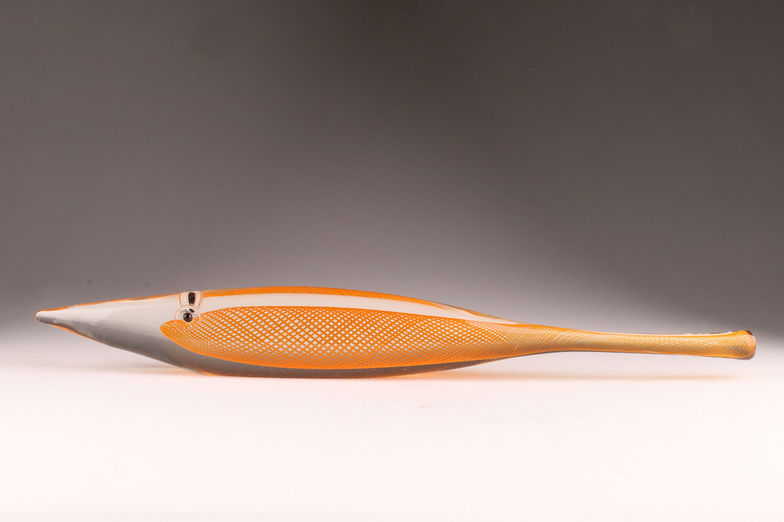 GALLIANO FERRO Attributed Murano Art Glass Fish Sculpture (1 of 6)