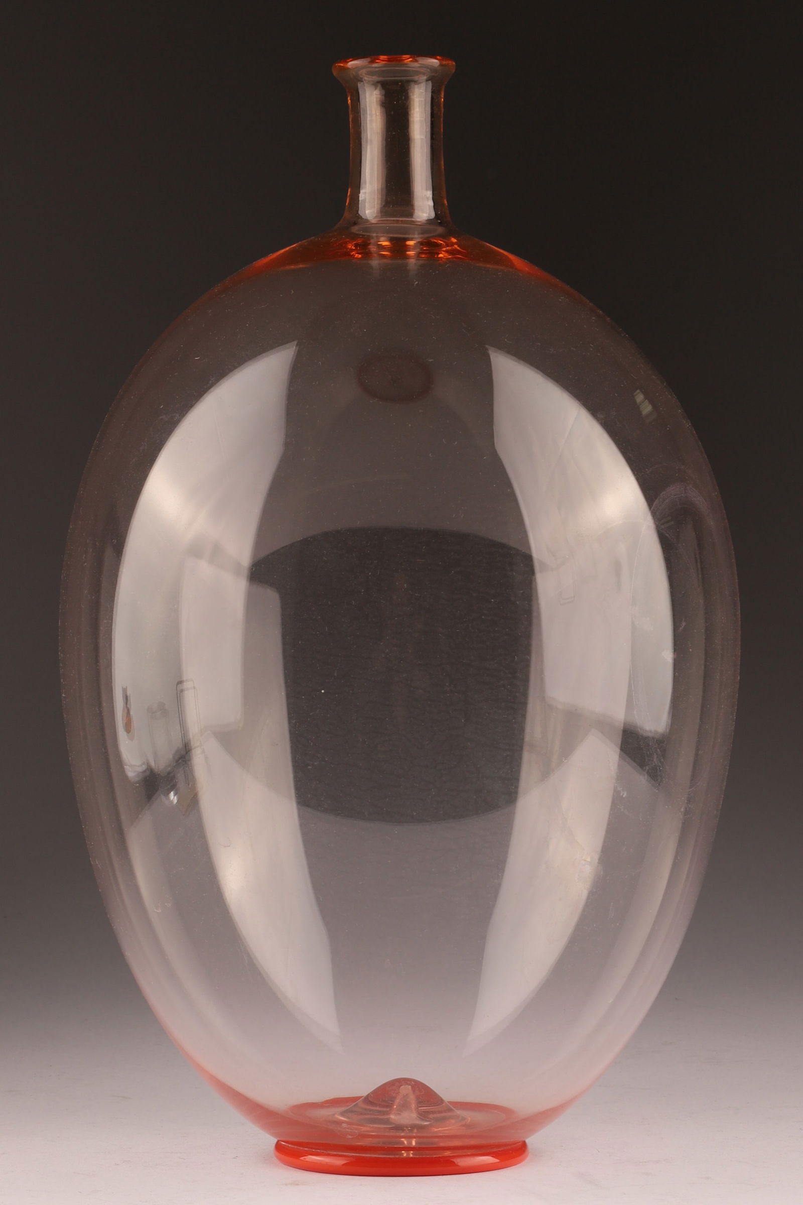 DE MAJO YOICHI OHIRA Murano Teardrop Art Glass Vase, Pink (1 of 7)