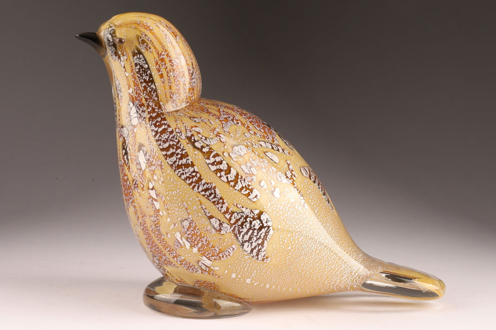 Art Glass Dove Figurine Giulio Radi Style (1 of 6)