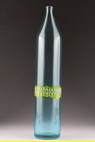 MURANO ART GLASS Murrine Vistosi bottle vase by Peter Pelzel 1962 (1 of 7)