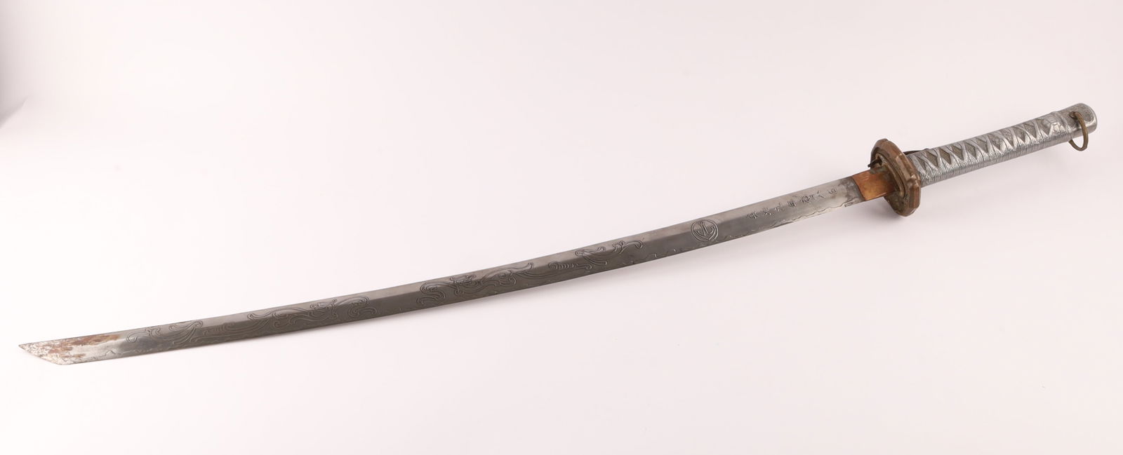 WWII Japanese Imperial Naval Katana Presentation Sword (1 of 11)