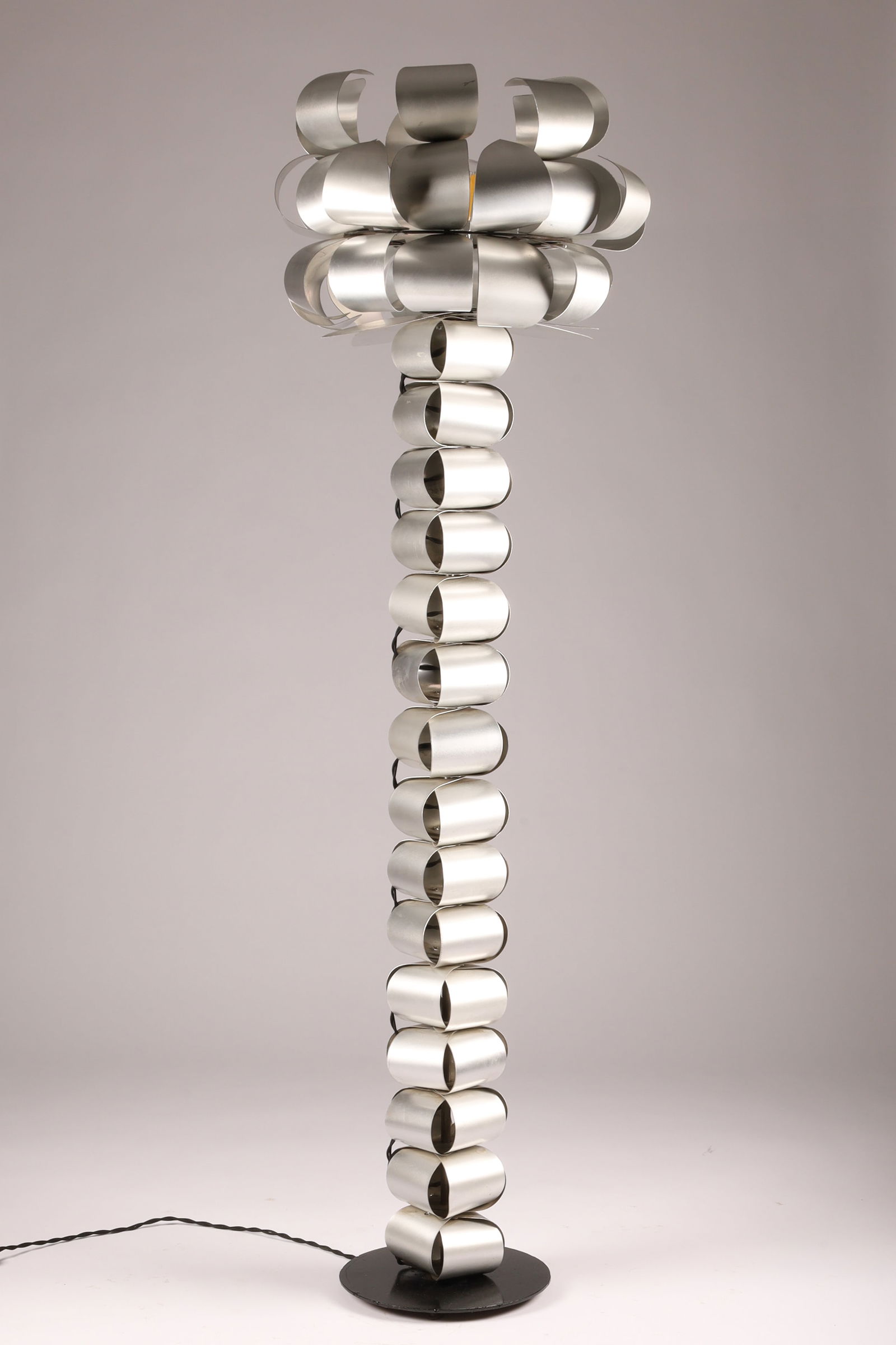 Max Sauze Aluminium Lamp Post / Floor Lamp circa 1970 (1 of 6)