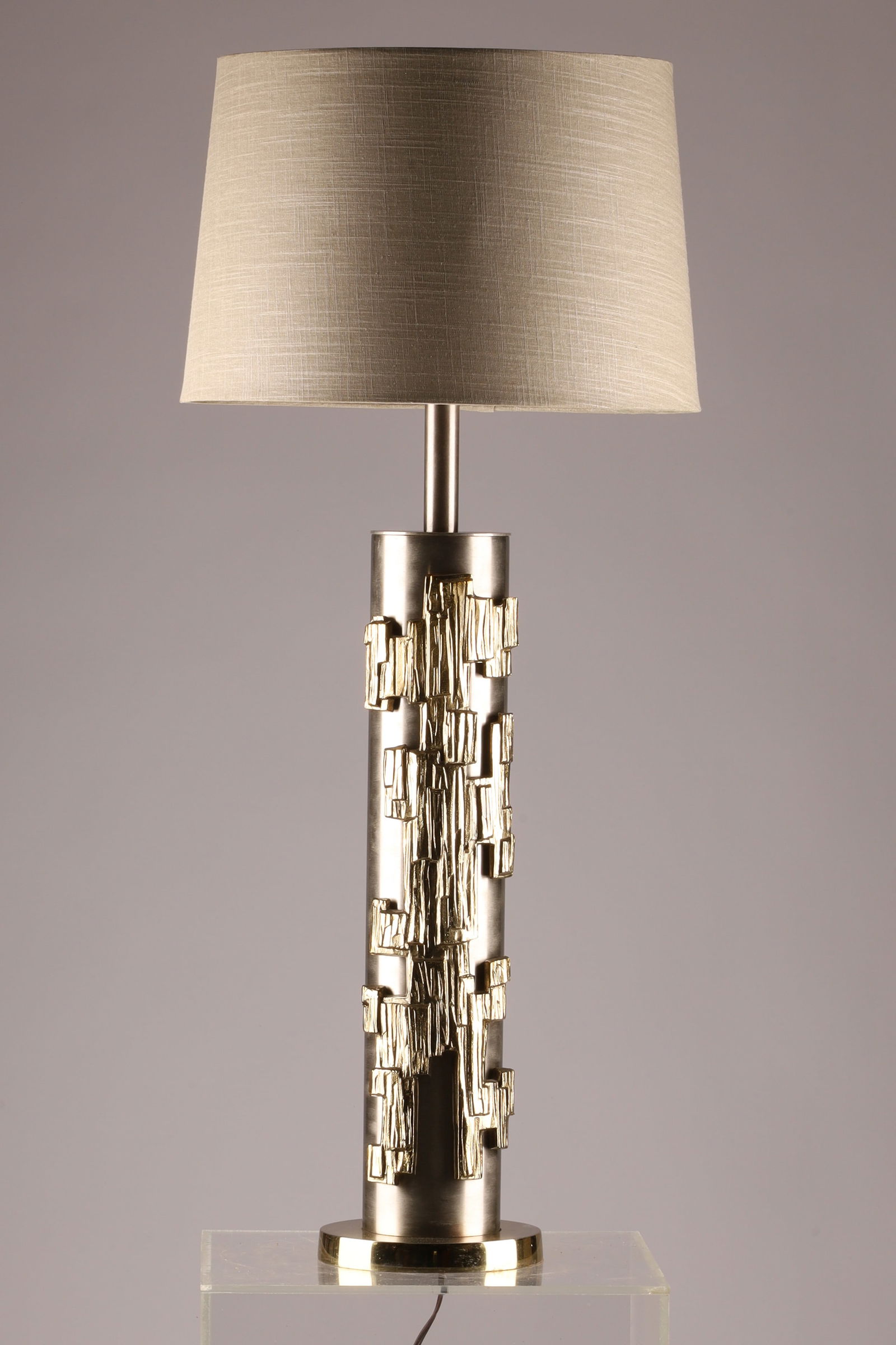 Mid-Century Modernist Brutalist Lamp by the Laurel Company (1 of 5)