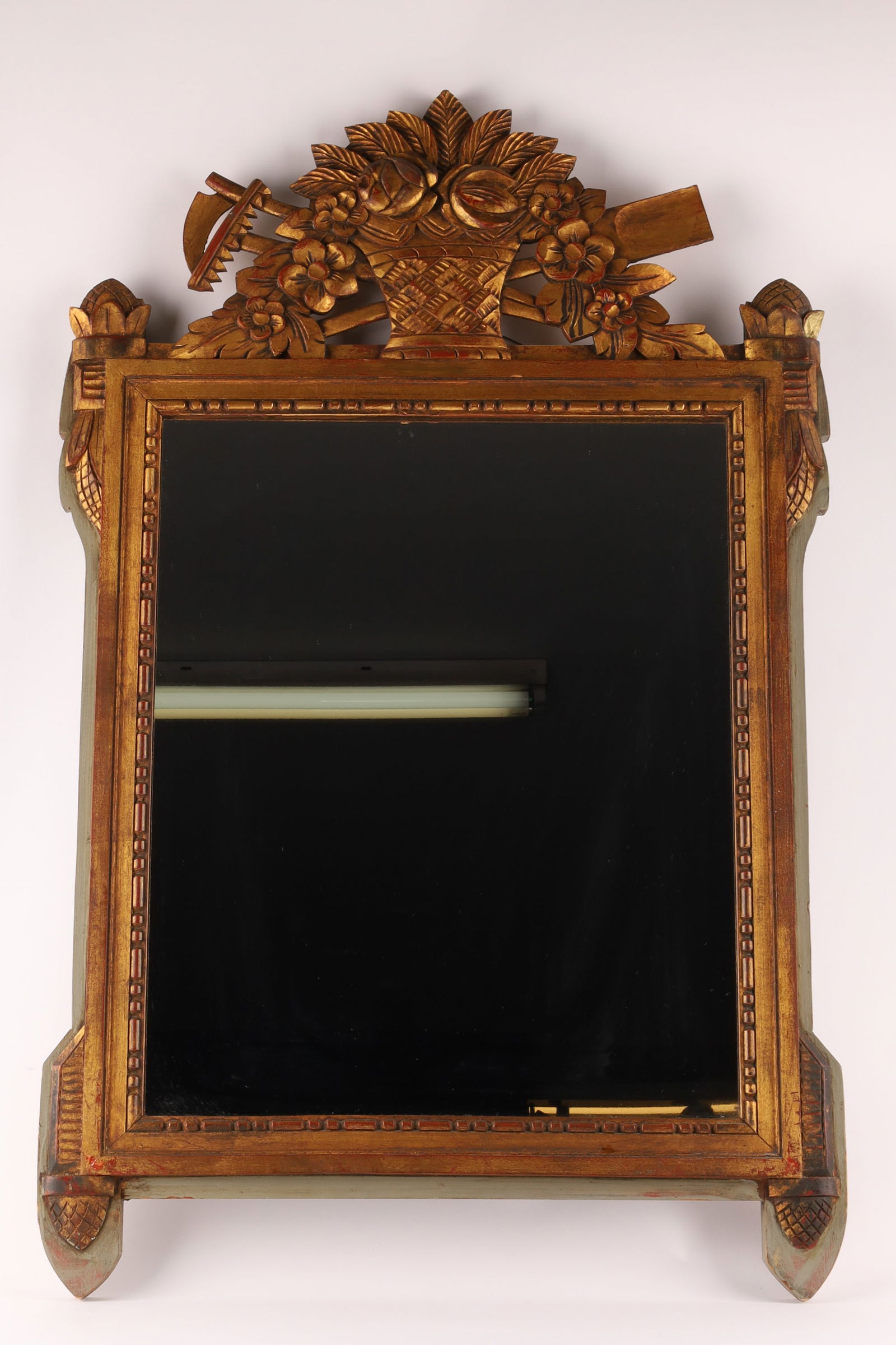 Louis XVI Style Gilt Wood Mirror, Early 20th C, Cassard et Cie Paris (1 of 6)