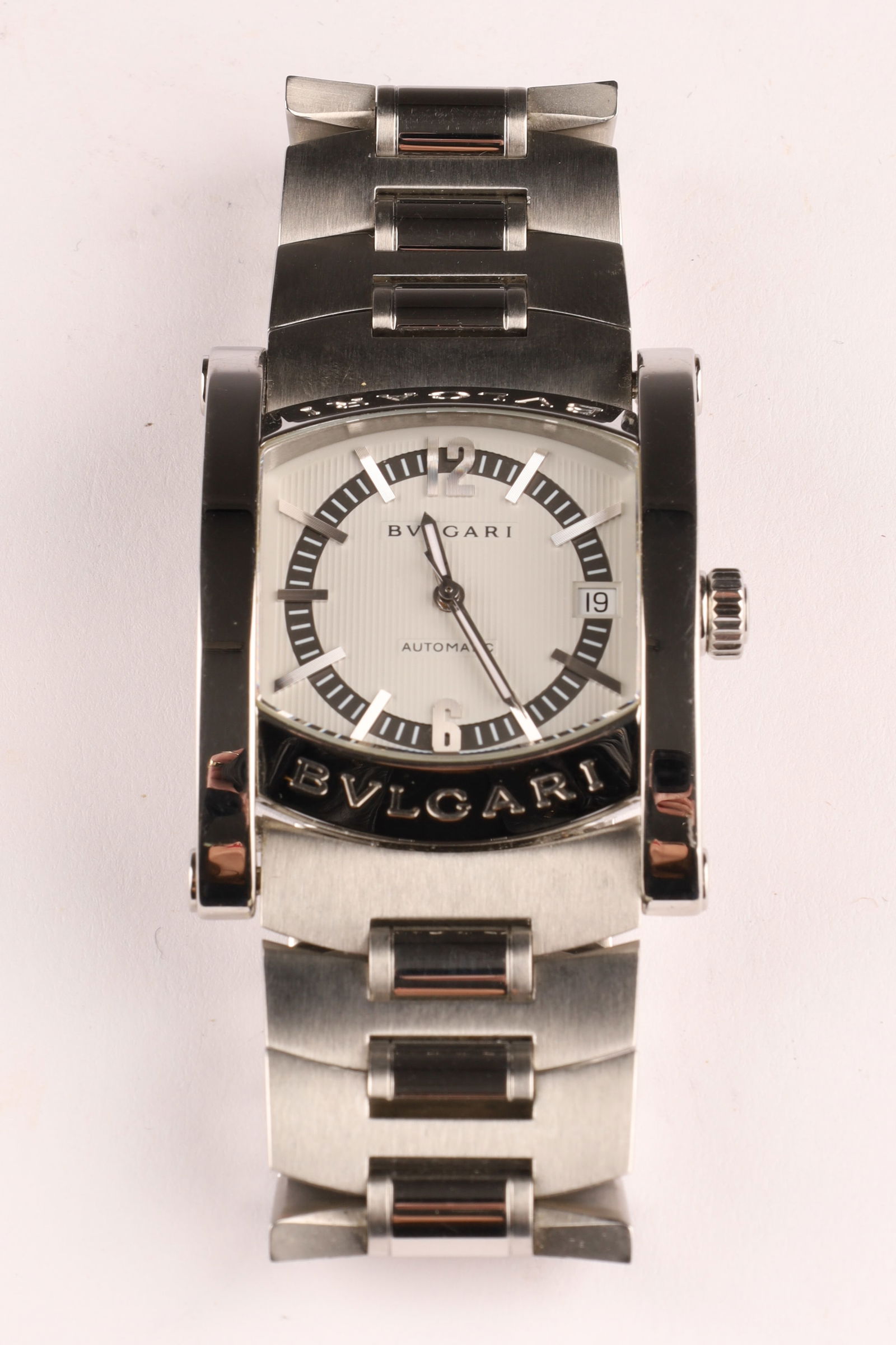 Bulgari Assioma AA44S Swiss Stainless Steel Wrist Watch (1 of 7)