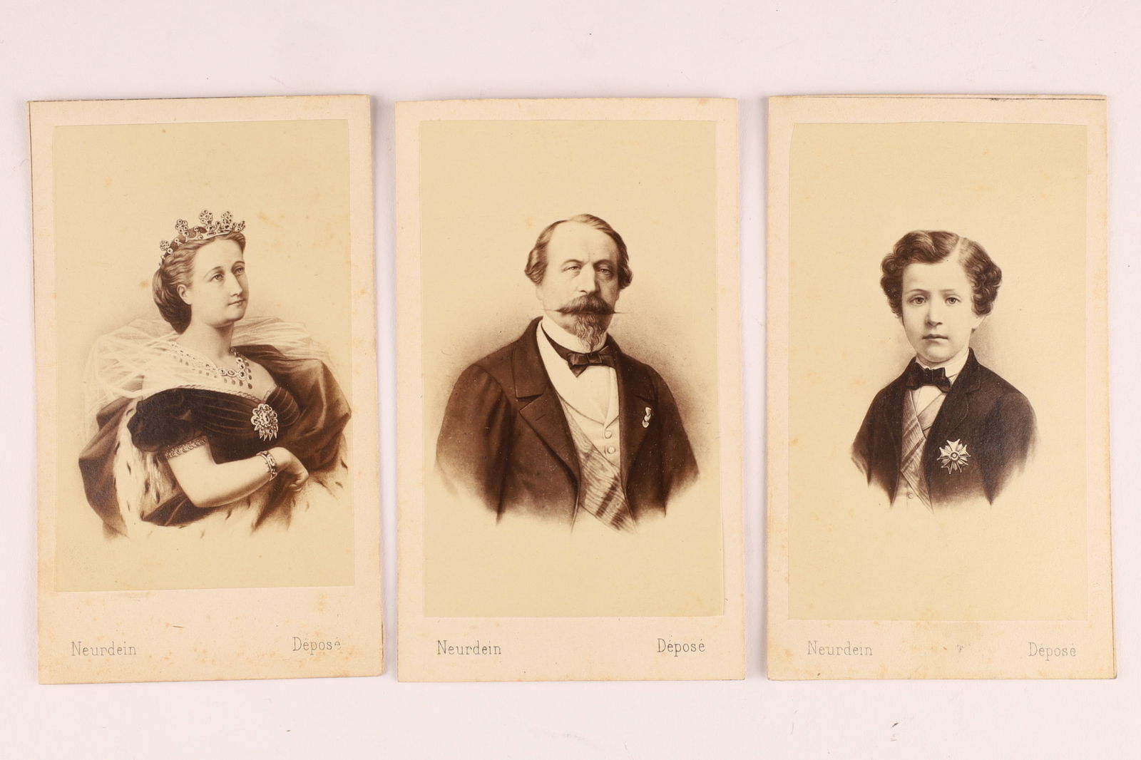 19th C Portrait Collection of the Imperial Family, Napoleon III by Neurdein (1 of 6)