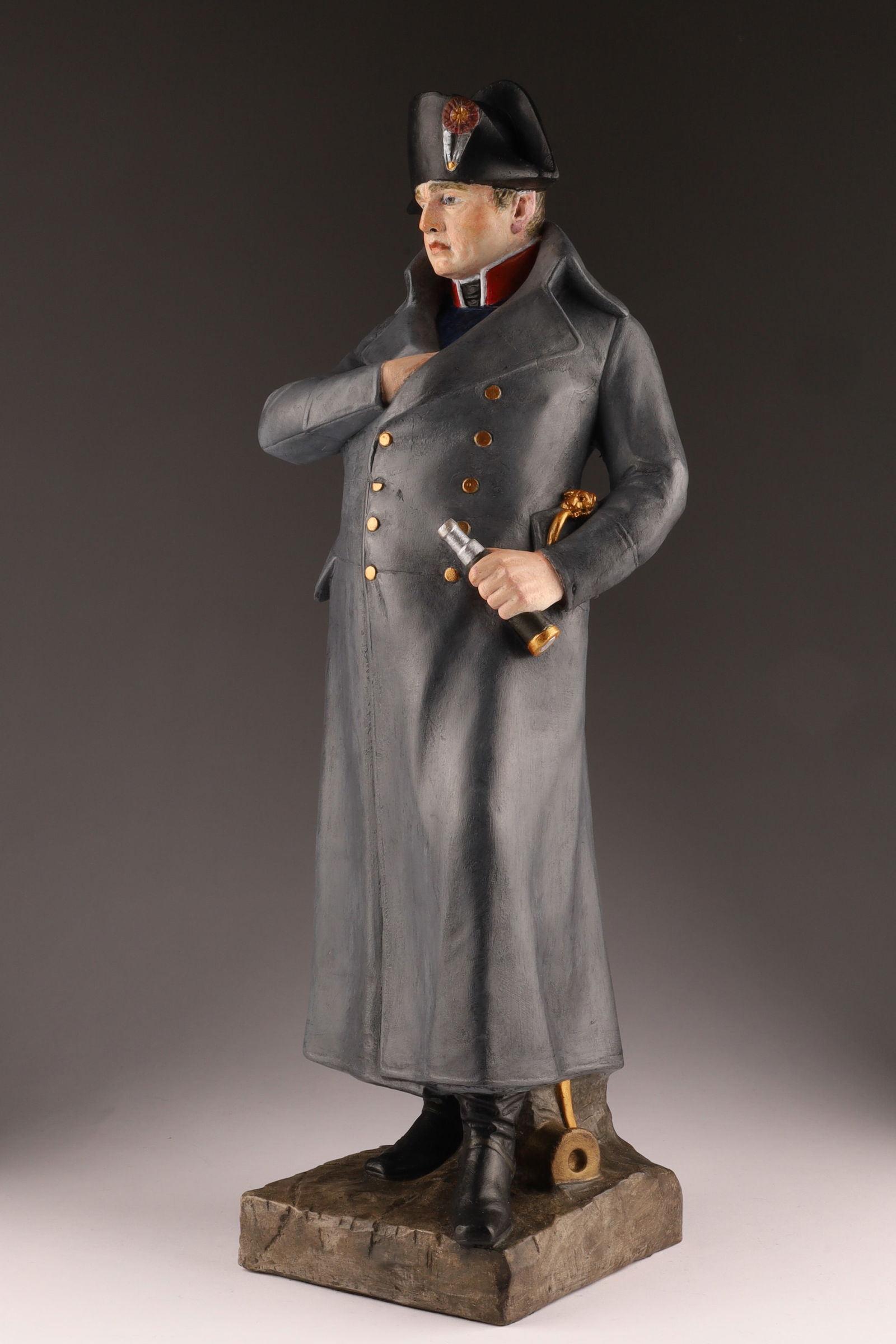 A Large Polychrome Plaster Napoleon Statue, Austin Productions (1 of 9)