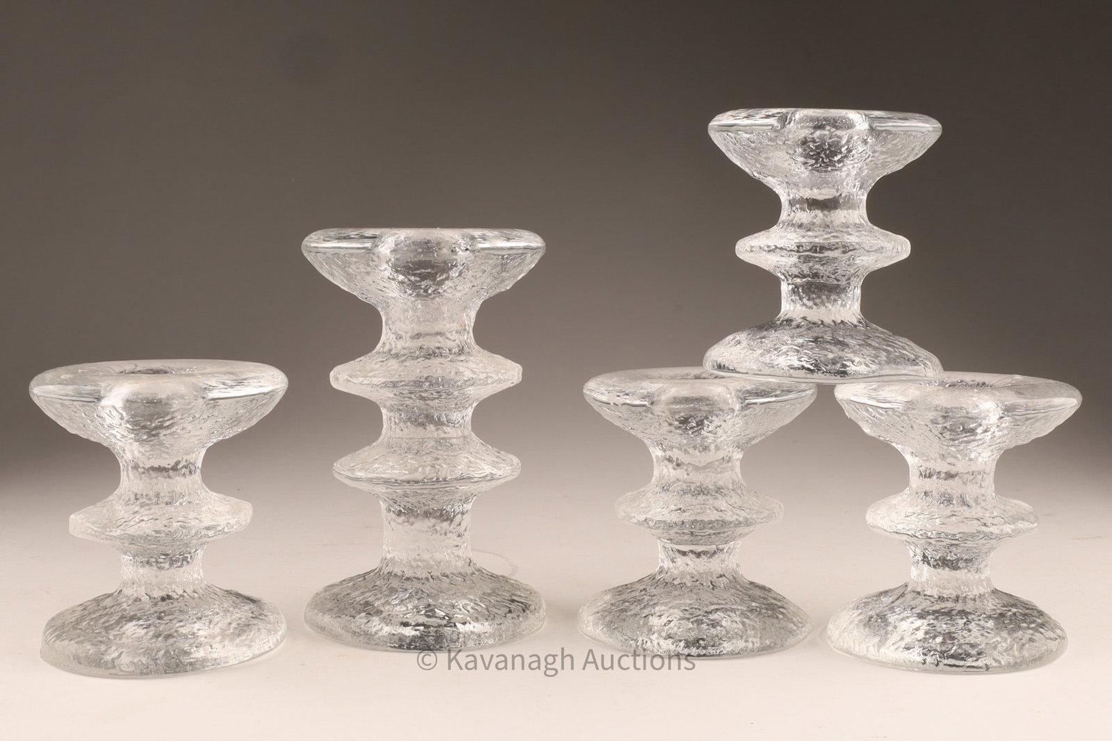 Finnish Mid-Century Modern Iconic Festivo Candlesticks Signed Timo Sarpaneva (1 of 5)