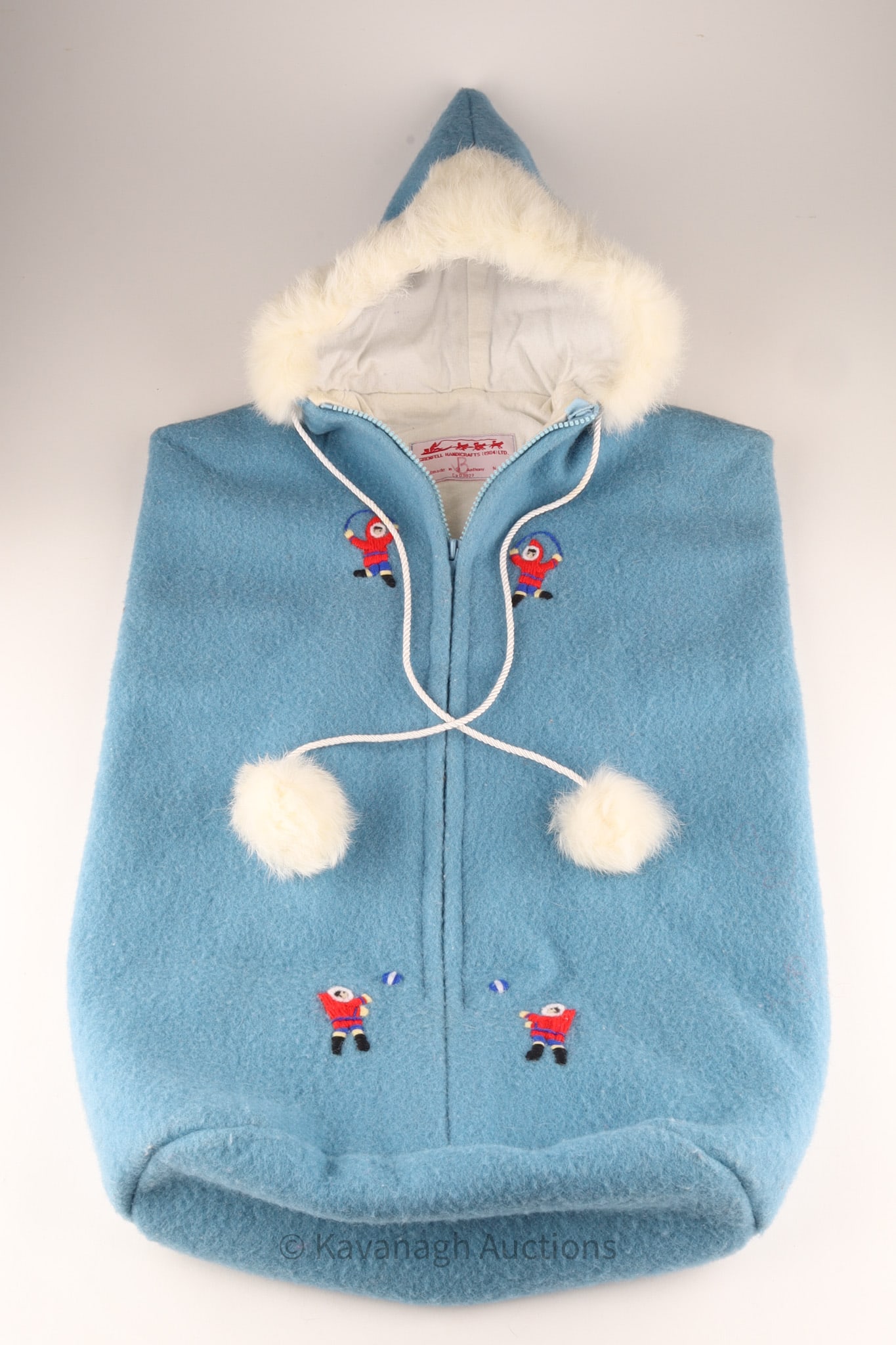 Vintage Grenfell Handicrafts Inuit Style Wool Baby Sleep Sack (1 of 10)