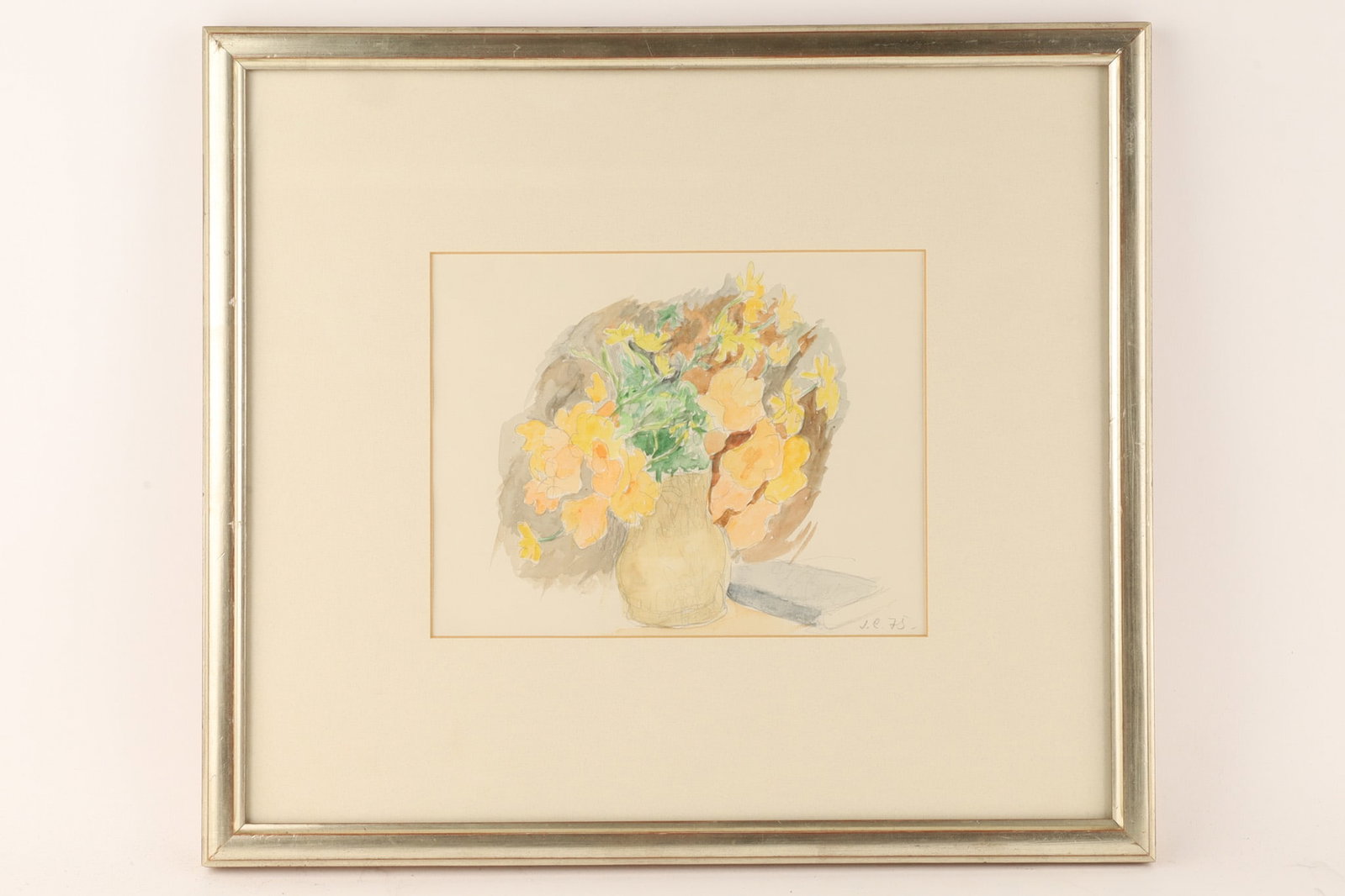 Jozef Czapski (1896-1993) Watercolour on Paper, Still Life with Flowers (1 of 4)