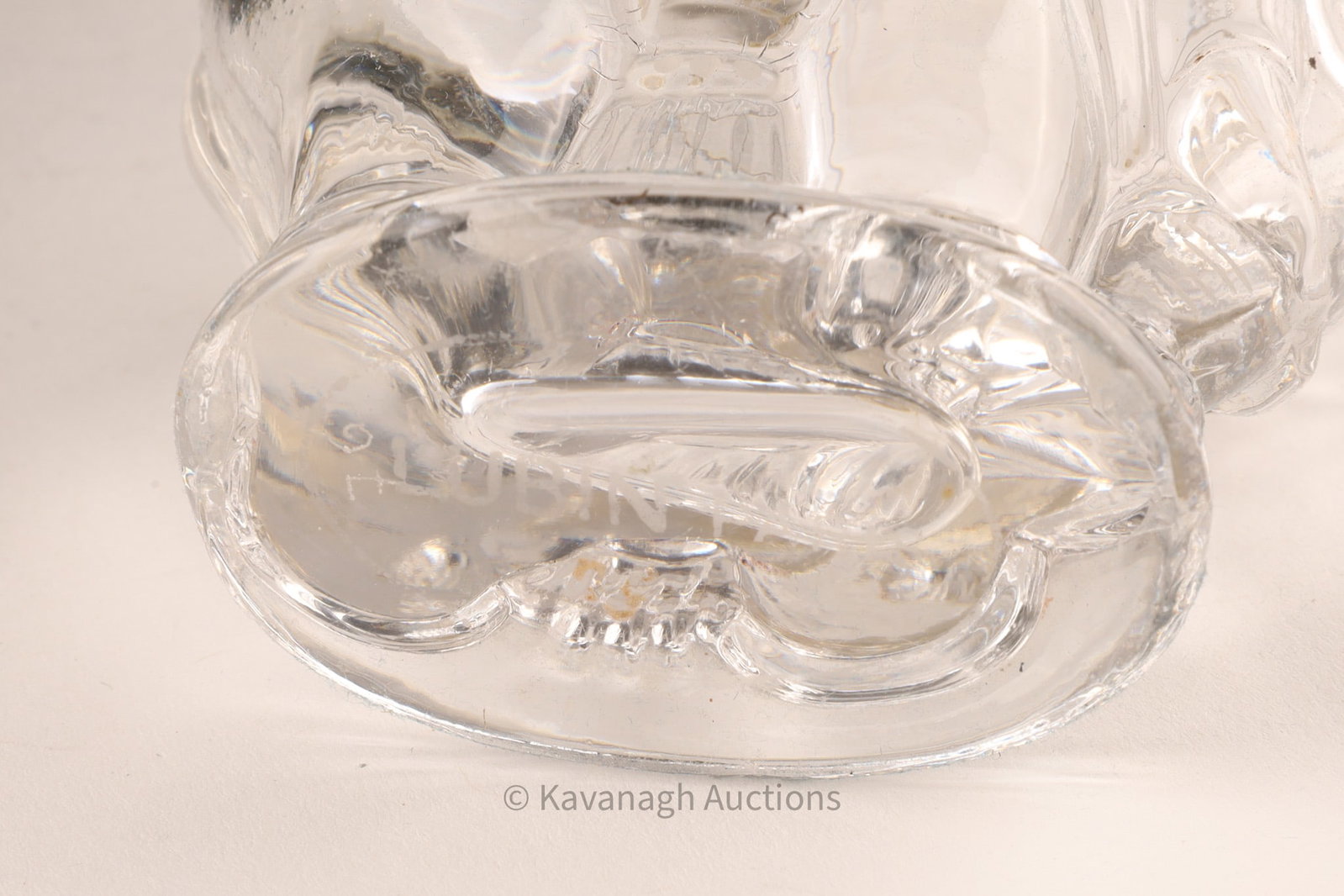 Baccarat for Lubin “Kismet?? Figural Crystal Perfume Bottle, Elephant Form, ca. 1921 - 5