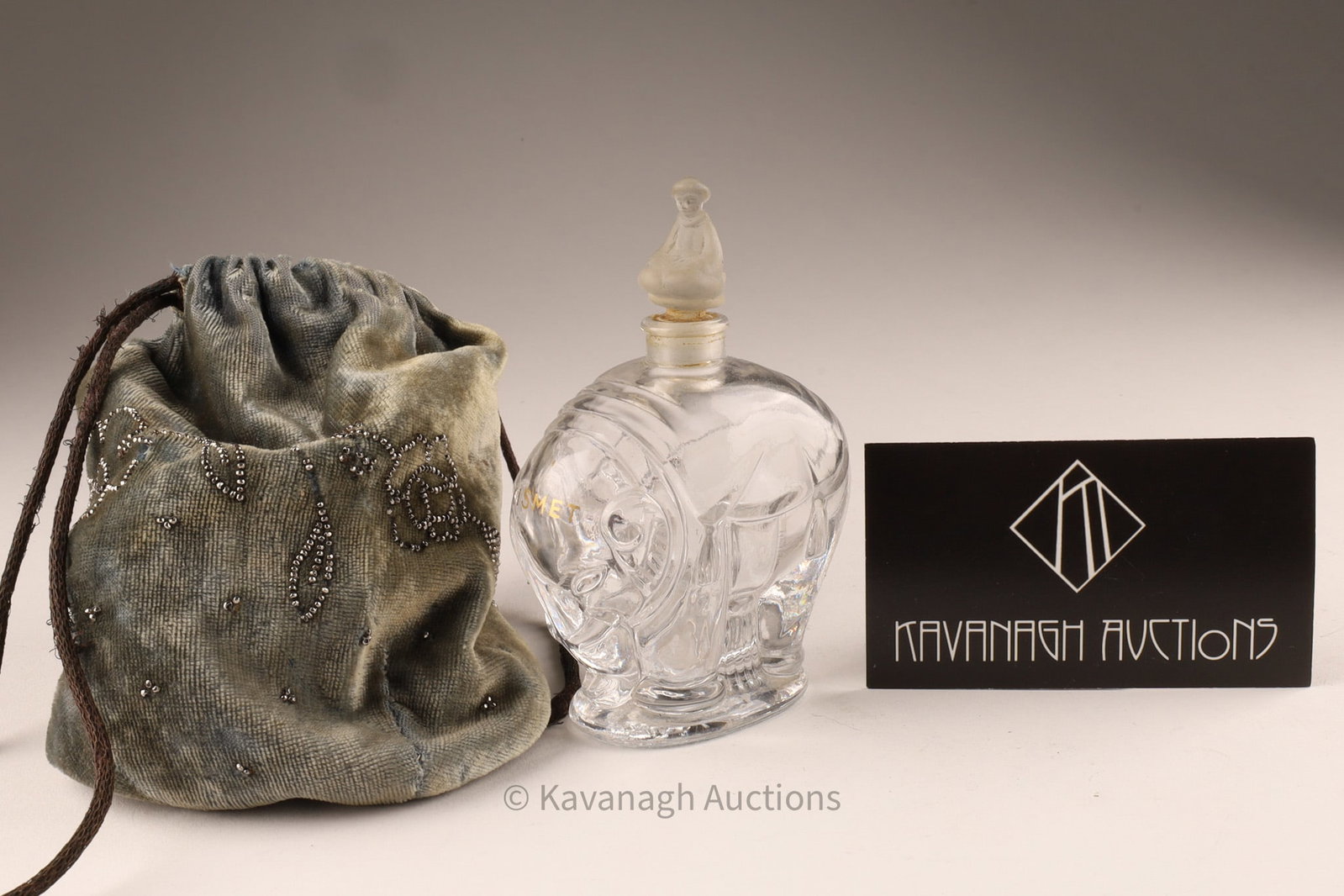 Baccarat for Lubin “Kismet?? Figural Crystal Perfume Bottle, Elephant Form, ca. 1921 - 6