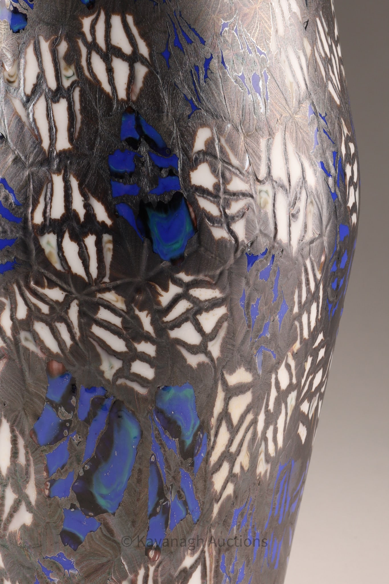 Vittorio Ferro Murano Murrine Art Glass Vase, Multicolour Mosaic, 11.5 in Italian Studio Glass - 3