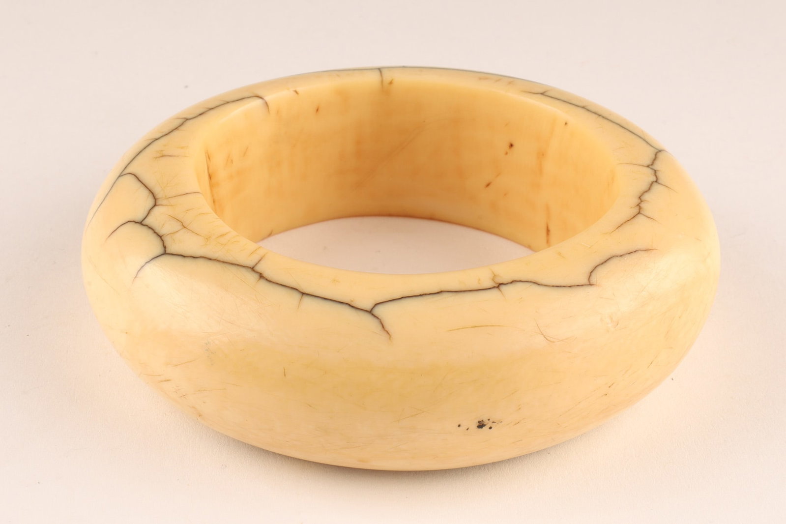 Antique African Carved Bangle Bracelet C. 1900 (1 of 7)