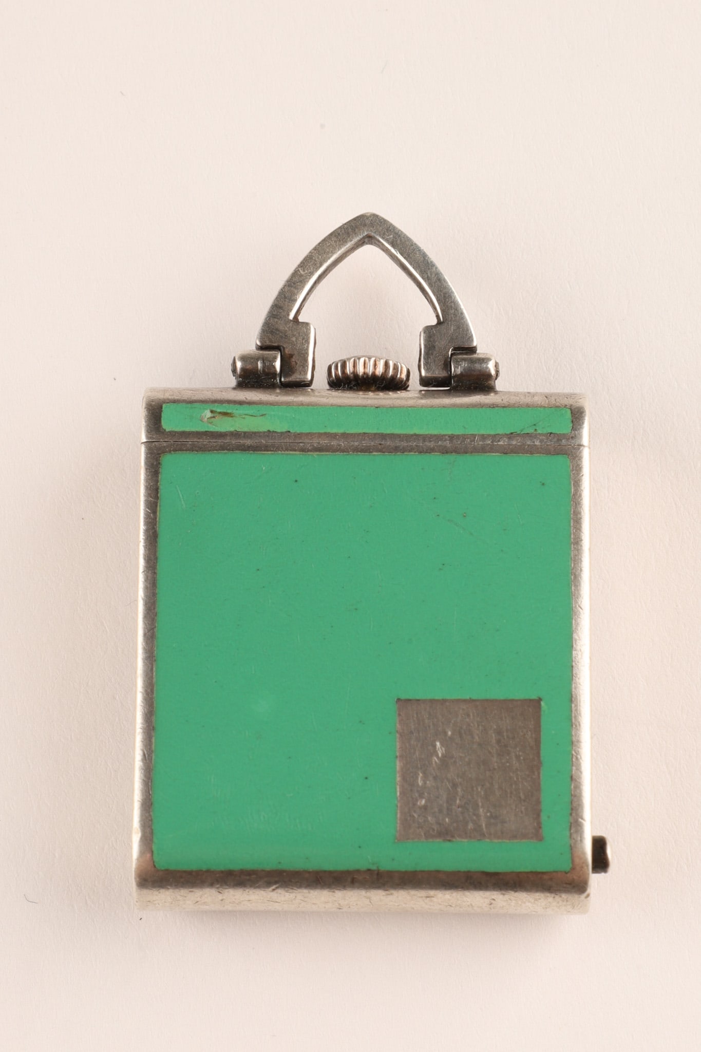 Art Deco Rolex Purse Watch Sterling Silver and Enamel, ca. 1925-1930 (1 of 10)