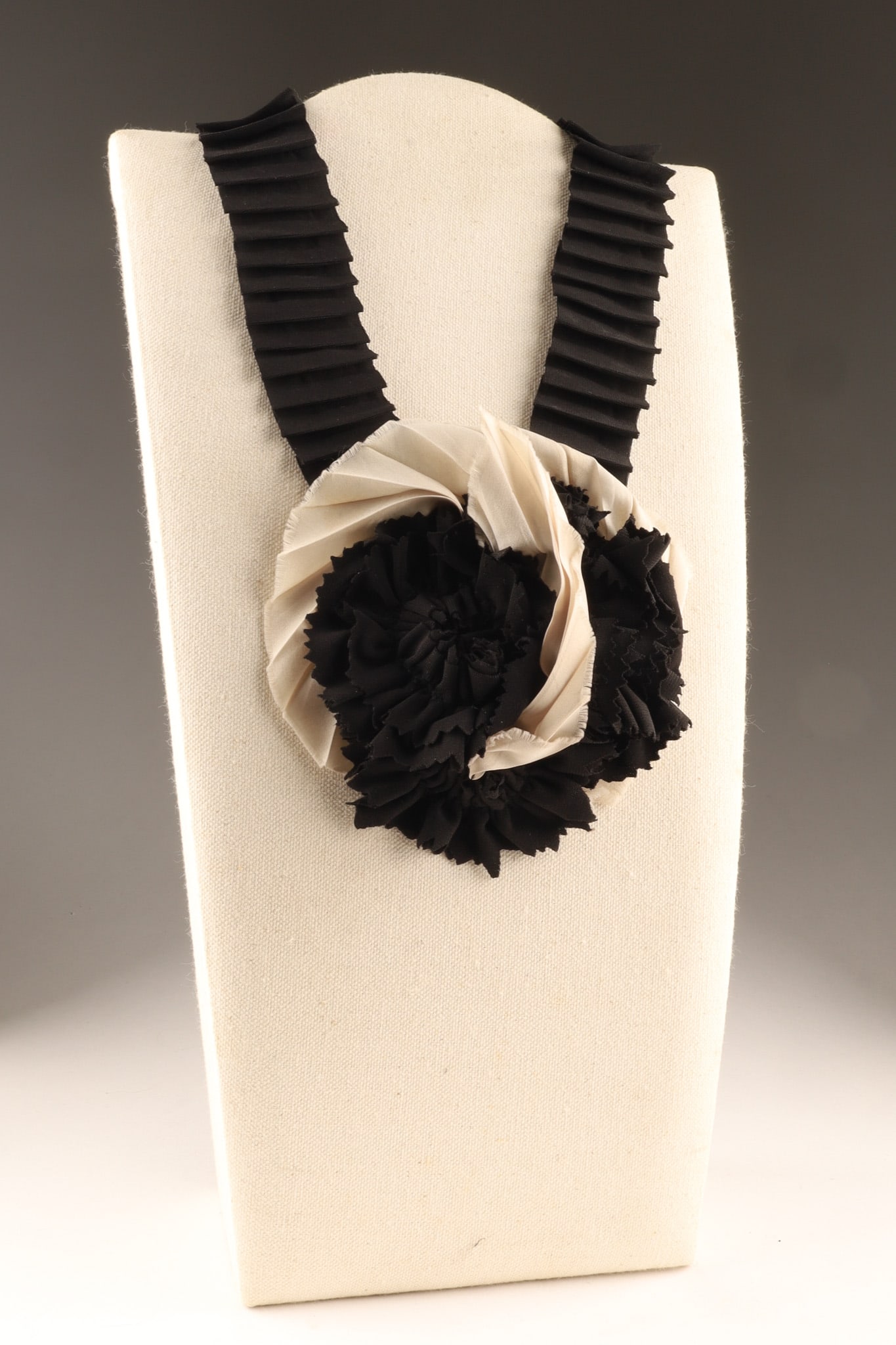Maison Marie Saint Pierre Montreal Rosette Ribbon Necklace (1 of 6)