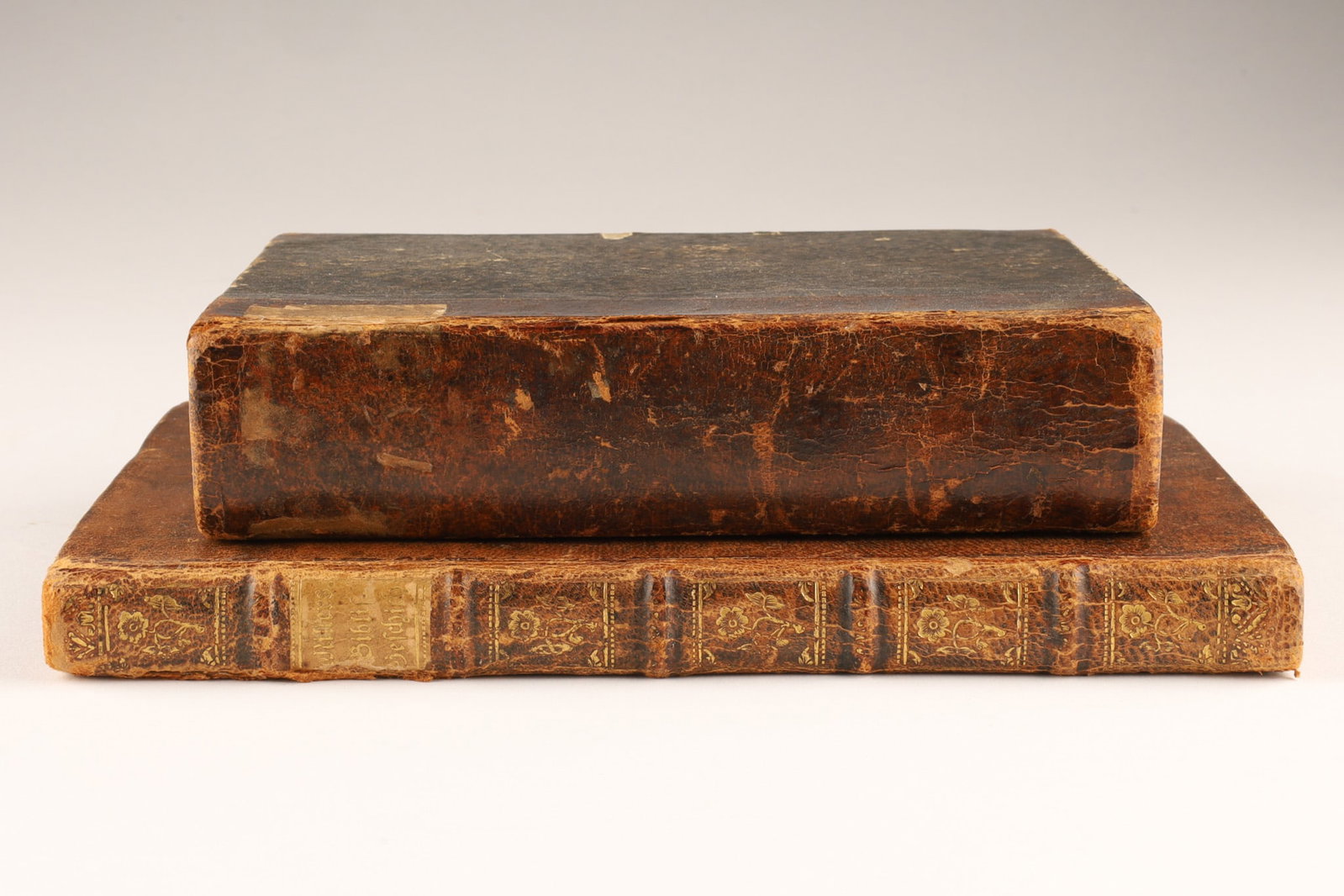 Lot of Antique German Books, Johann Peter Miller Children’s Bible 1759 and Cooper Works 1837 (1 of 9)