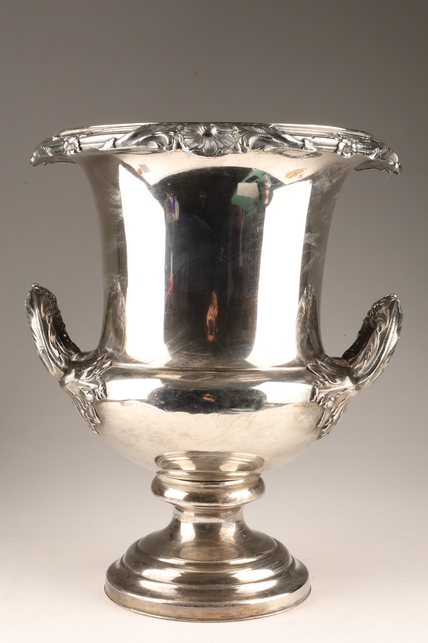 Antique Georgian Sheffield Plate Campana Wine Cooler (1 of 6)