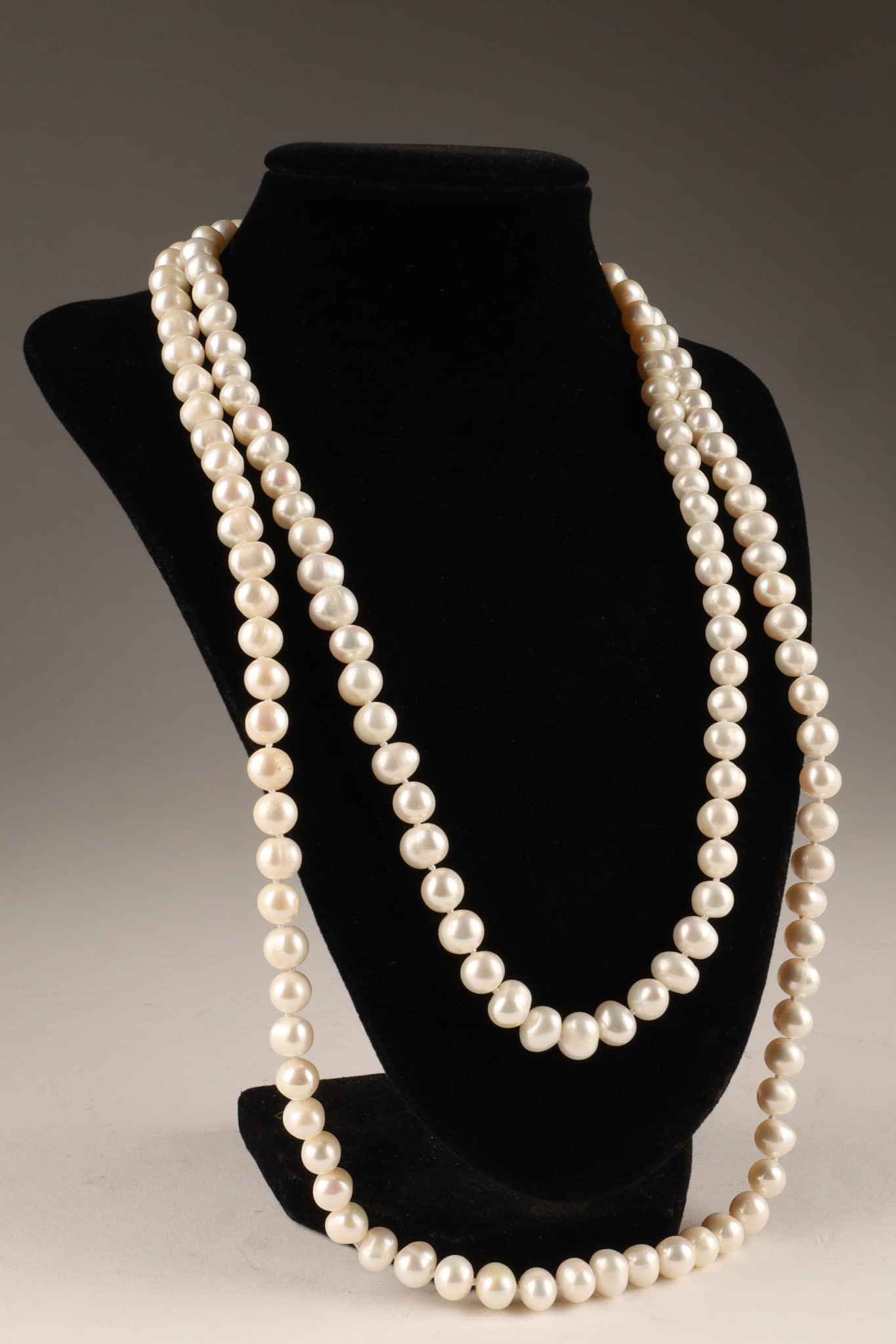 Opera Length Cultured Pearl Strand Necklace (1 of 6)
