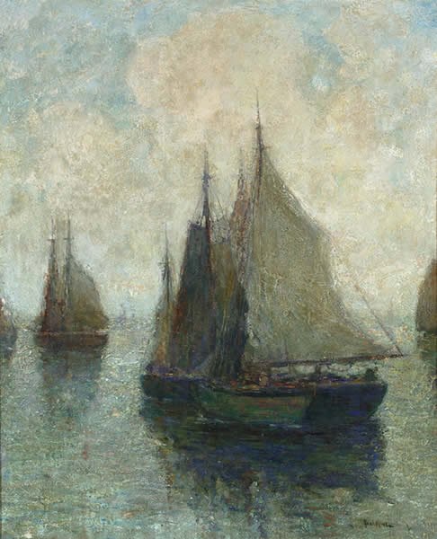 Paul King Impressionist Painting American