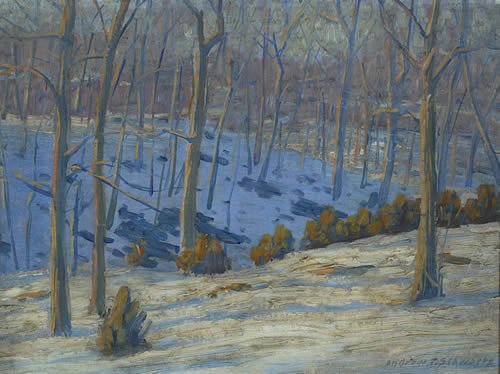 Schwartz American Impressionist Painting