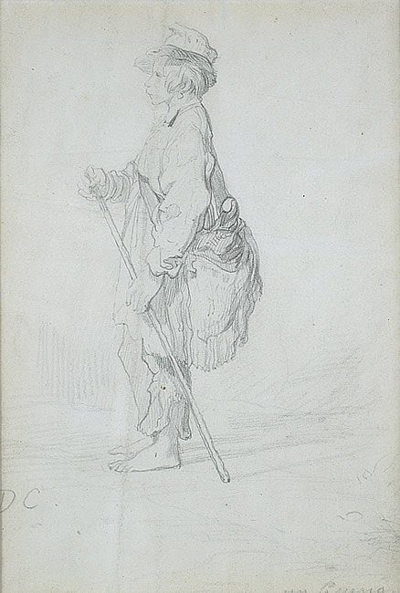 Decamps Drawing French 19th Century
