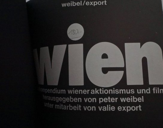 VIENNESE ACTIONISM & HERMANN NITSCH: Black on black cover. Frankfurt 1970. (Graphic sexual and violent content).