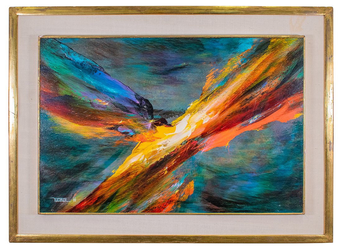 Leonardo Nierman (Mexican, born 1932) (1 of 2)