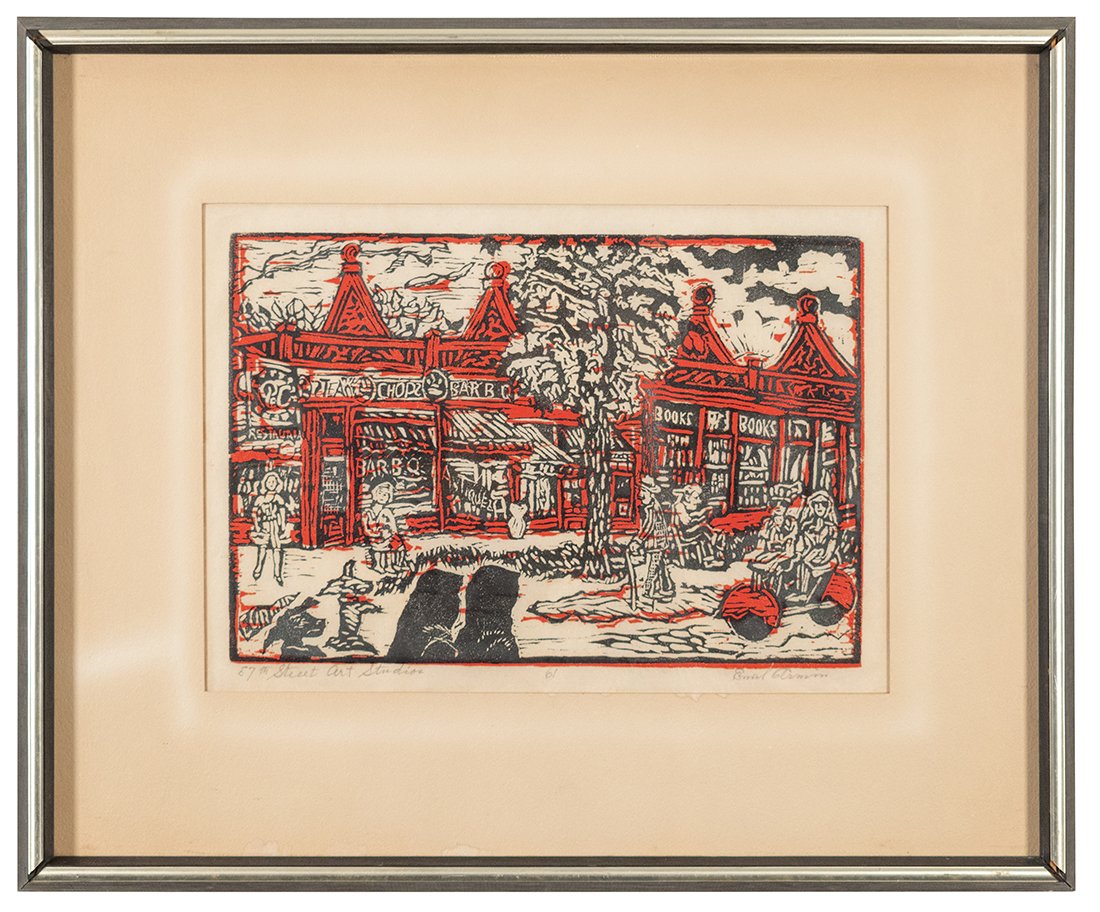 Emil Armin (Group lot) (Amer. 1883 - 1971) (1 of 2)