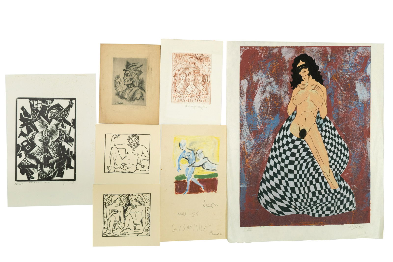 Modern School (7 Works)  (20th Century) (1 of 5)