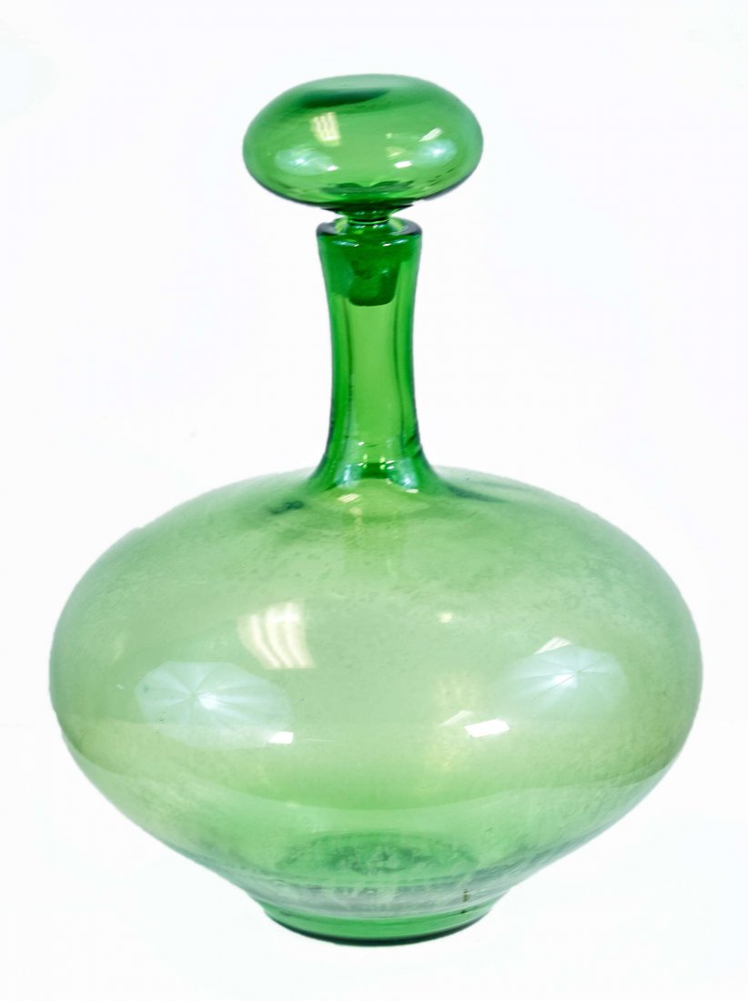 Mid Century Blown Glass Decanter (Mid Century) (1 of 4)