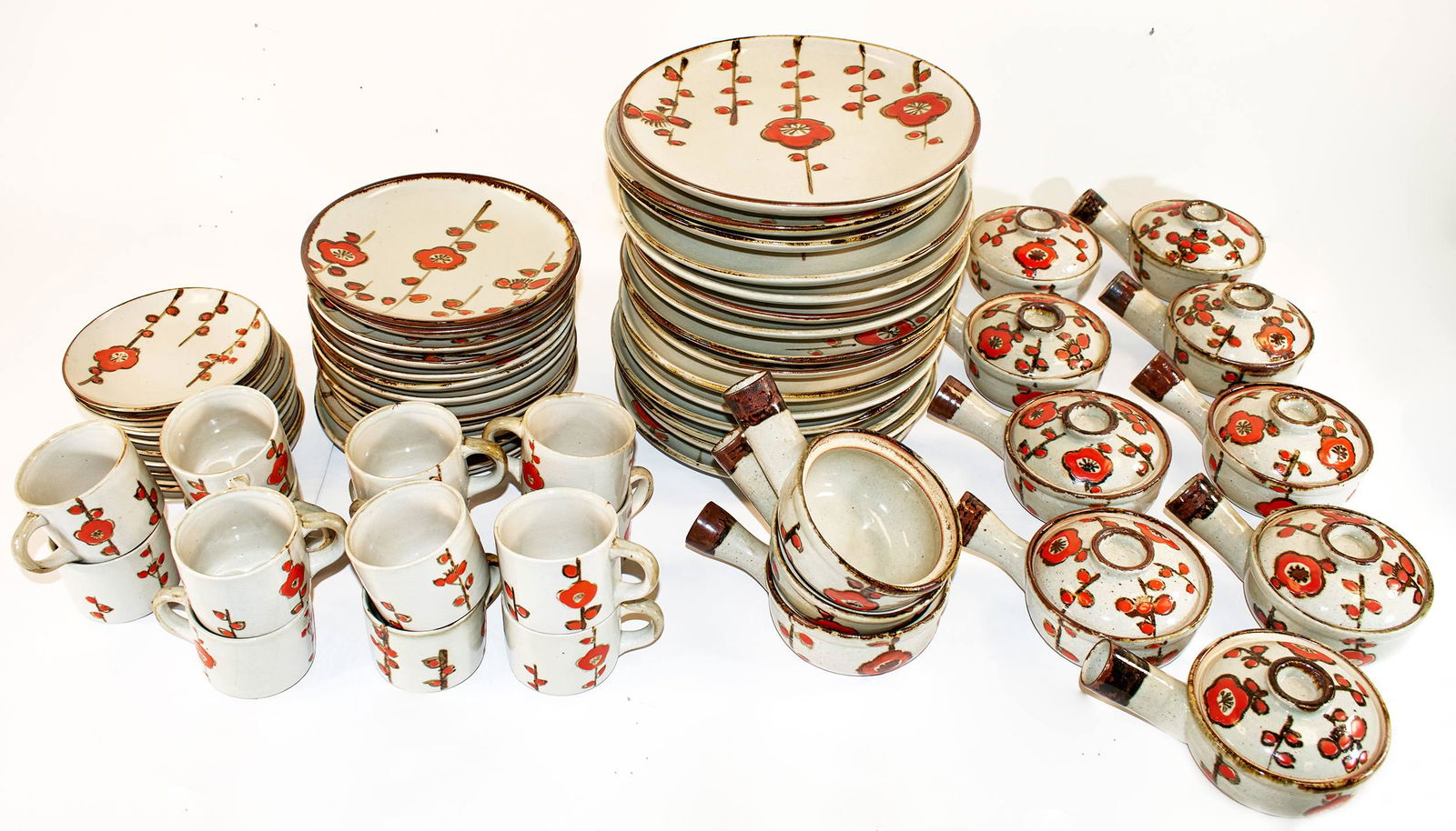 Stoneware Service (Japanese, Mid Century) (1 of 3)