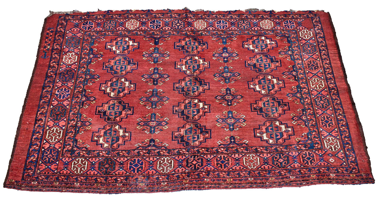 Oriental Rug Fragment (Antique) (1 of 4)