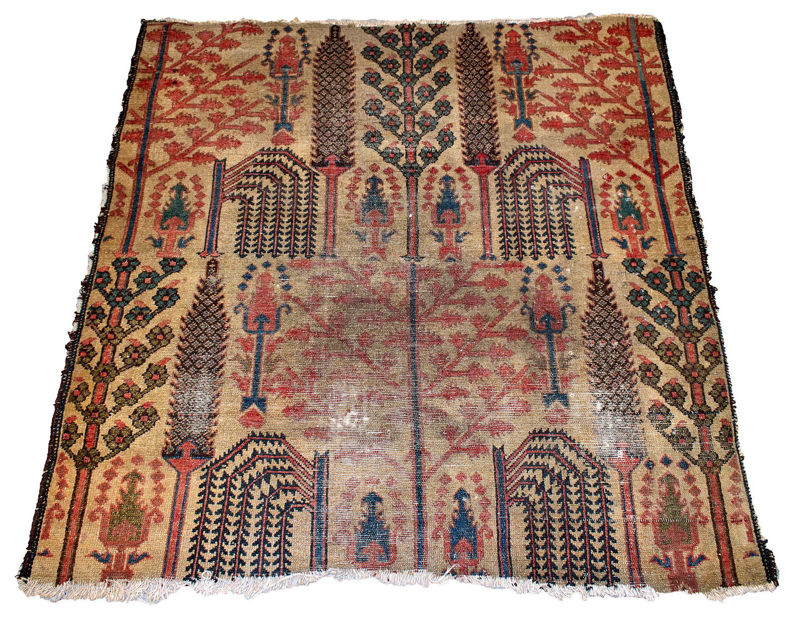 Oriental Rug Fragment (Antique) (1 of 3)