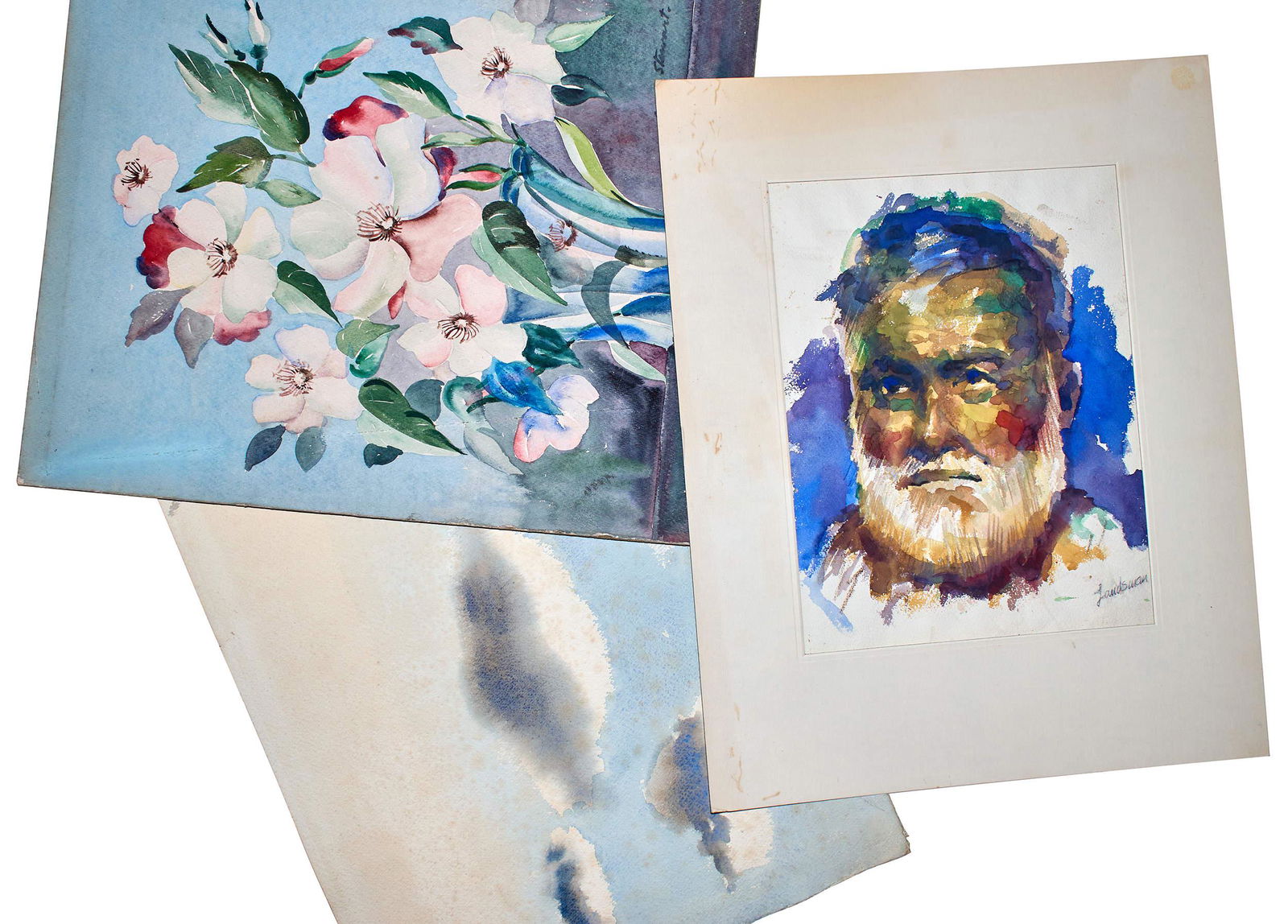 American School Watercolors (20th Century) (1 of 4)