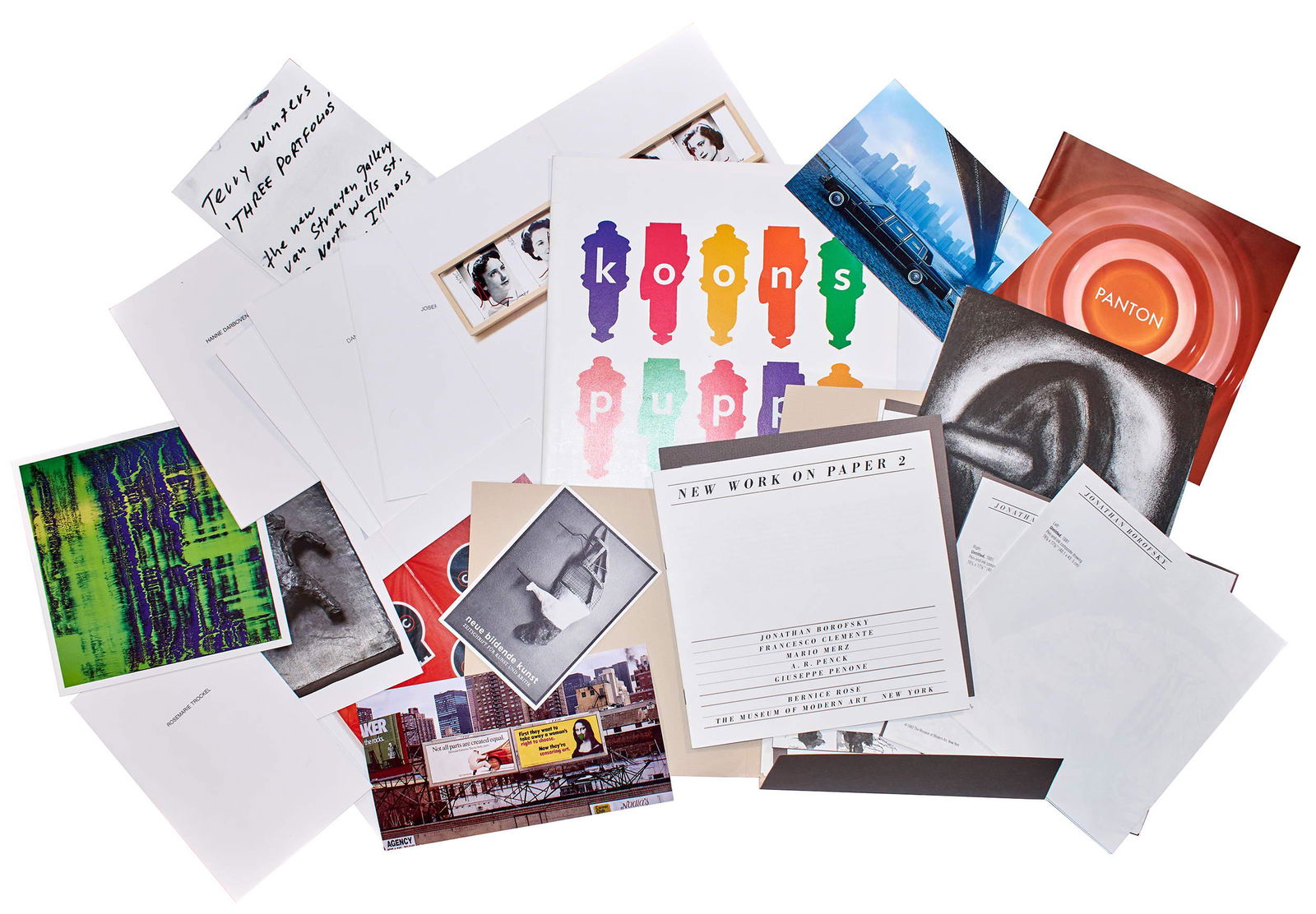 Contemporary Artist Ephemera (20th Century) (1 of 3)