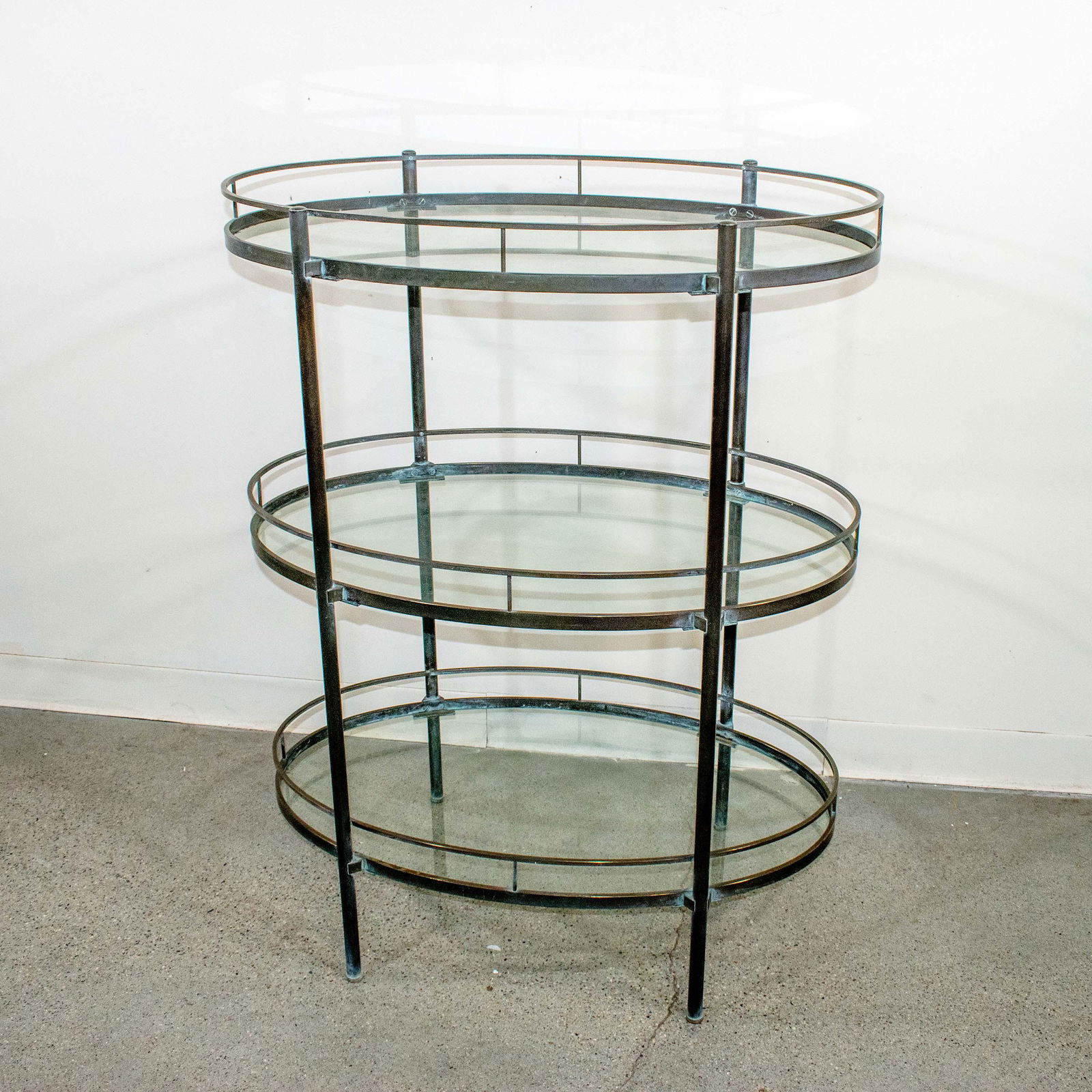 Maxwell Phillips Co. Solid Bronze Server (1 of 2)